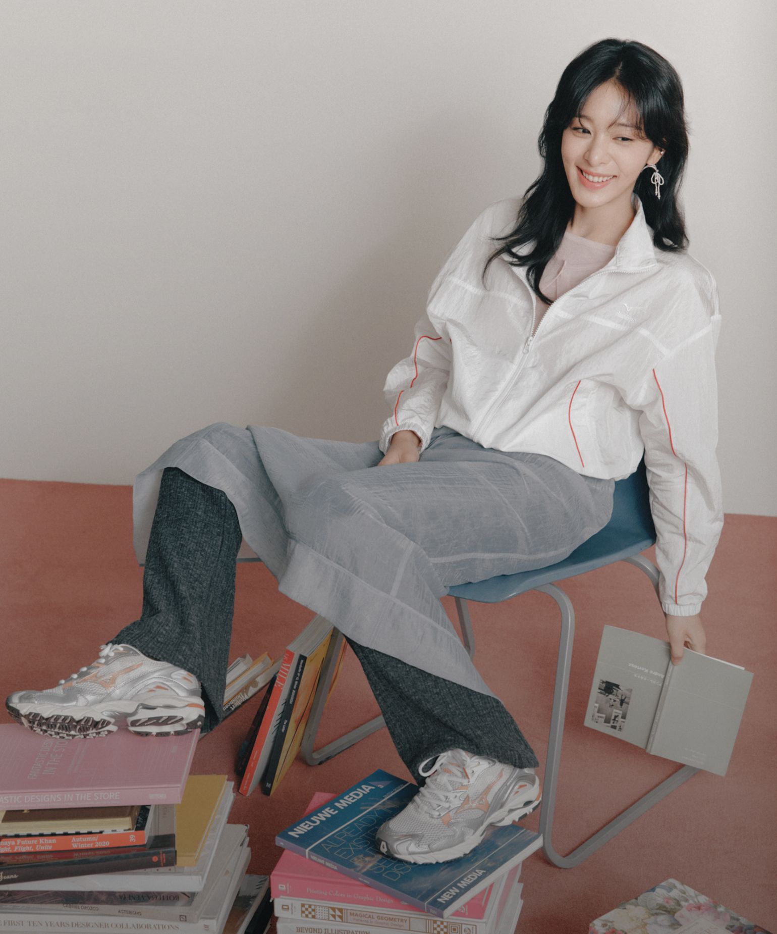 봄의 향기를 담은 운동화