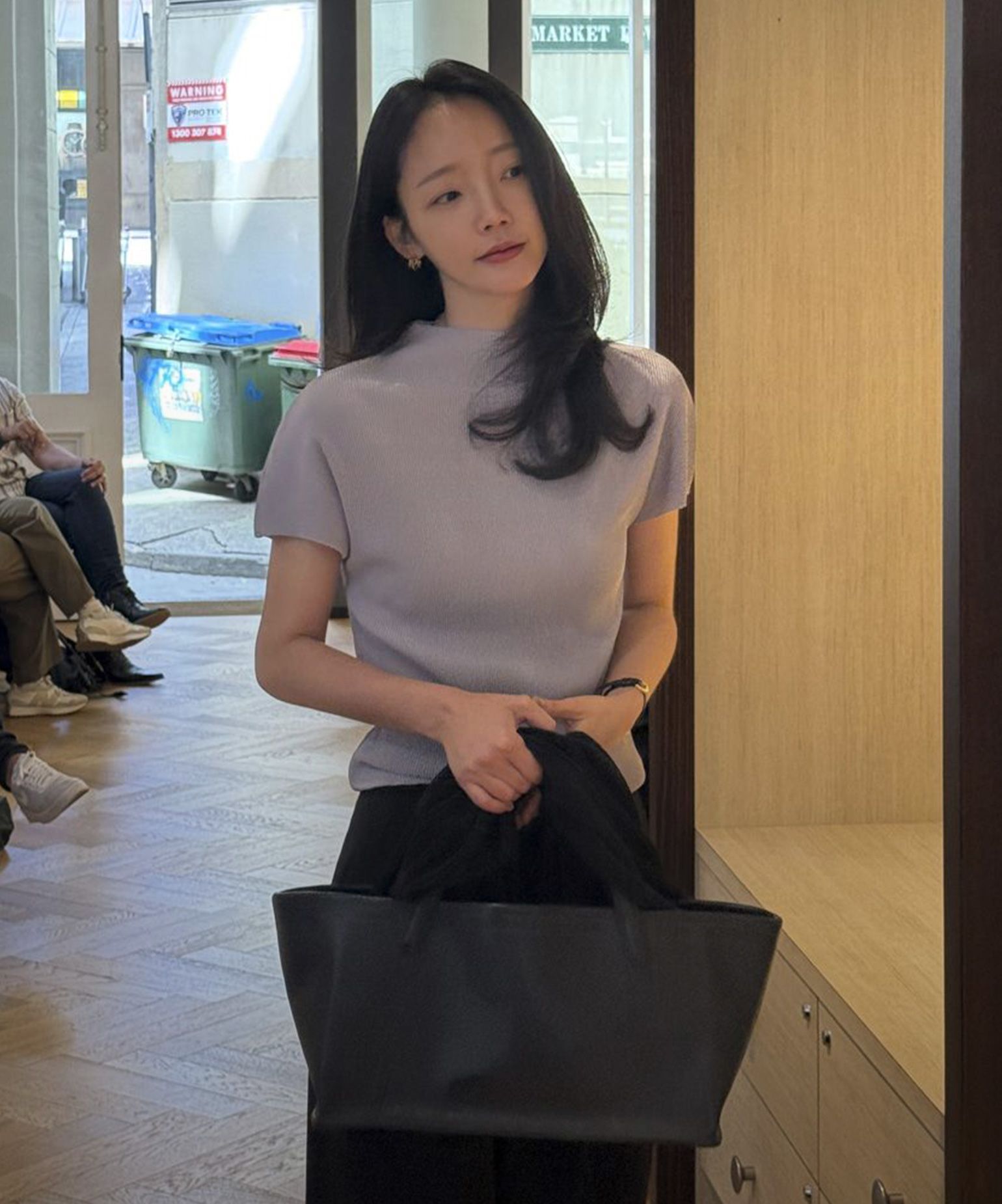 여행을 위한 
간결한 아웃핏