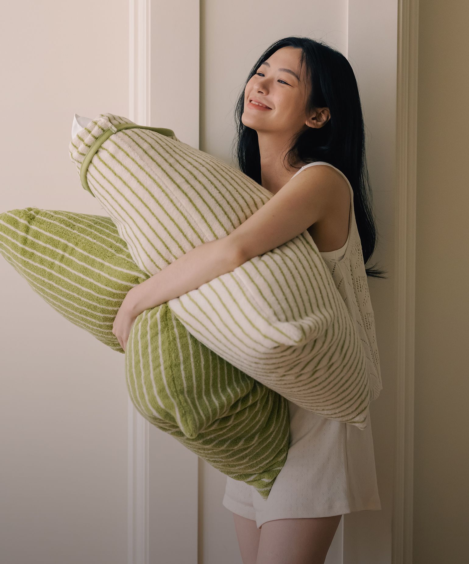 포근함을 품은 베개커버