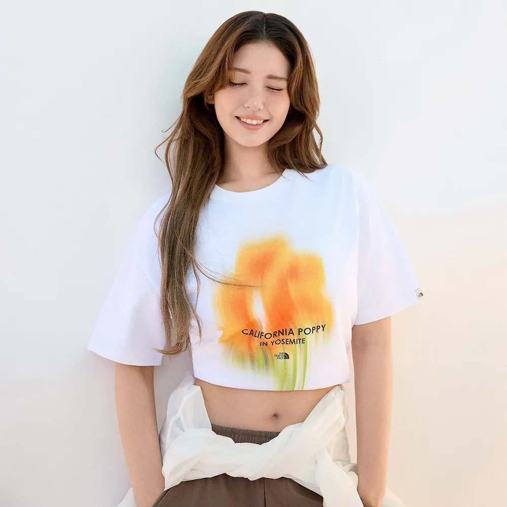 여름을 담은 반소매 티셔츠