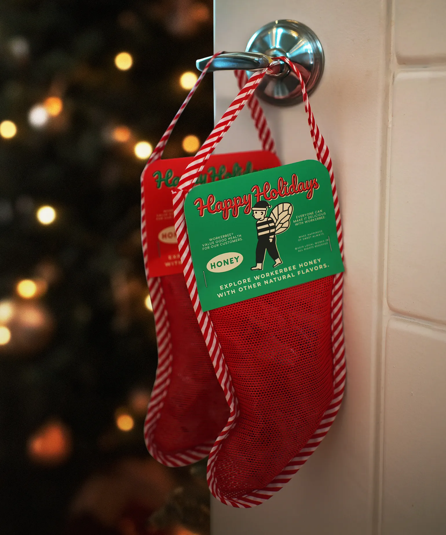 작은 산타가
건네는 달콤함