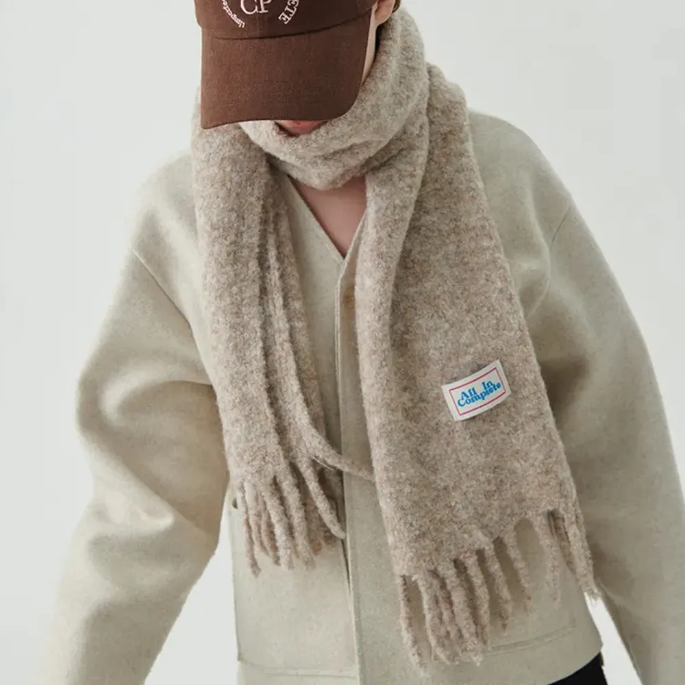 몽글몽글한 부클 머플러