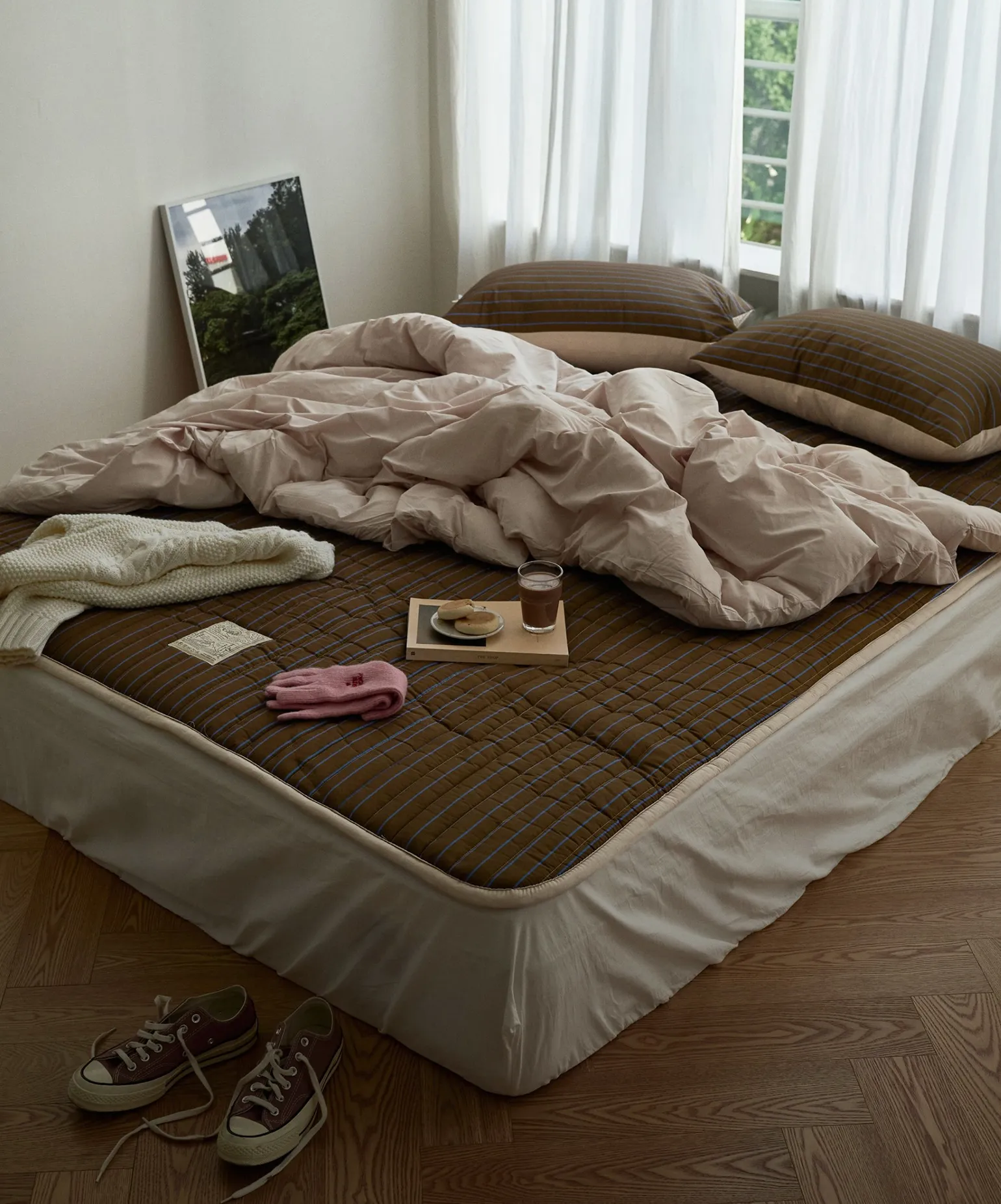 잠자리에 깃든 따스함