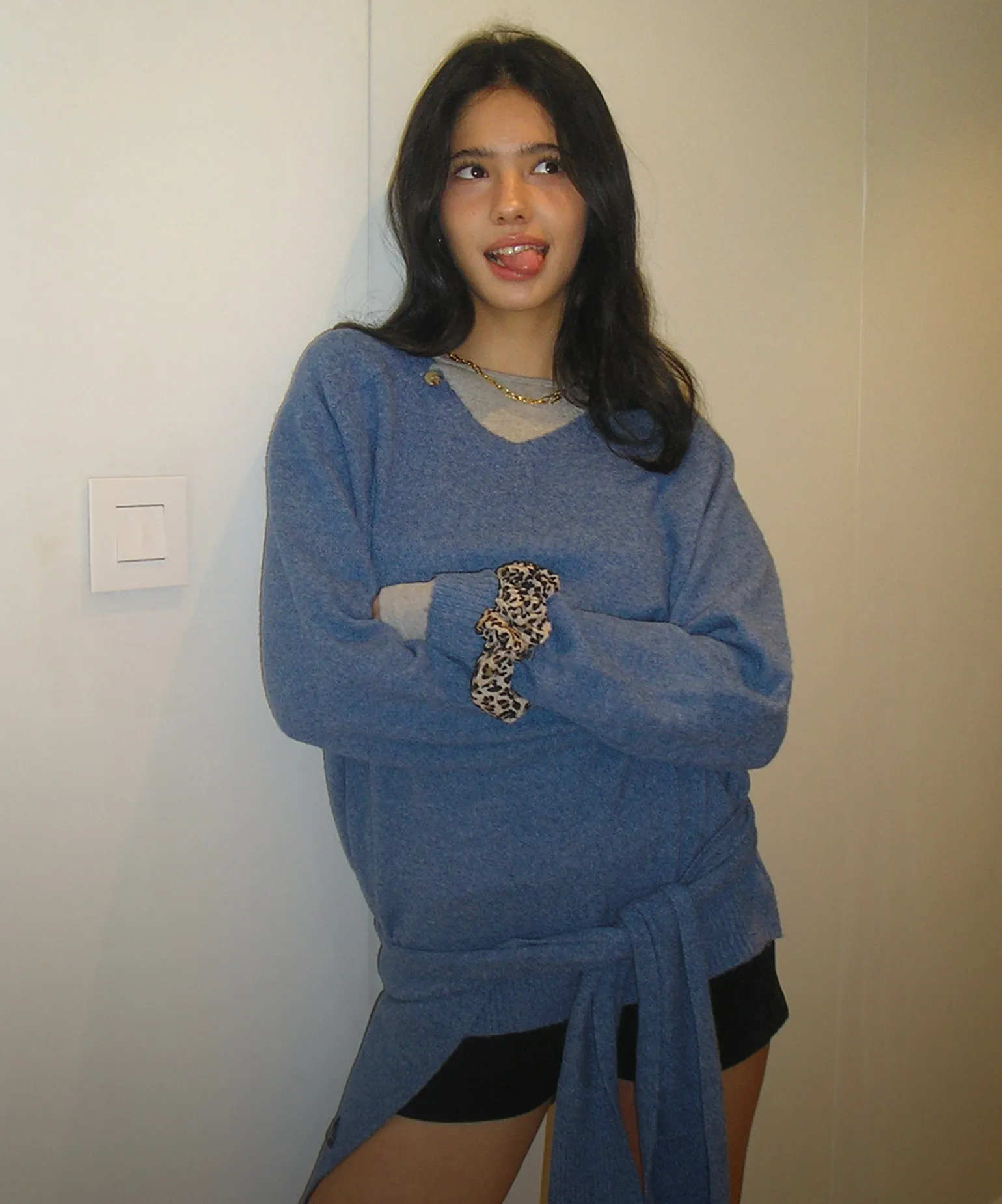 감각적인 무드의 니트