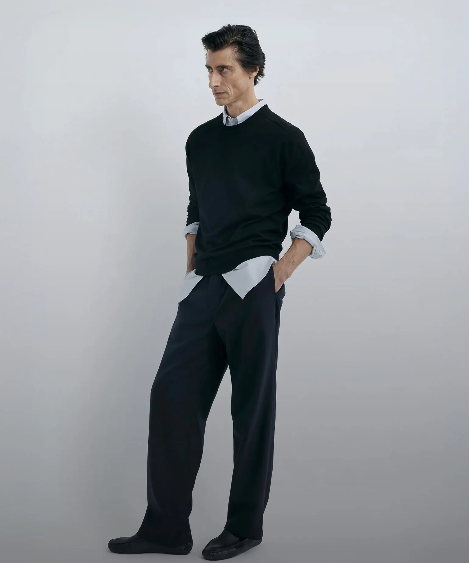 차분한 겨울의 셋업