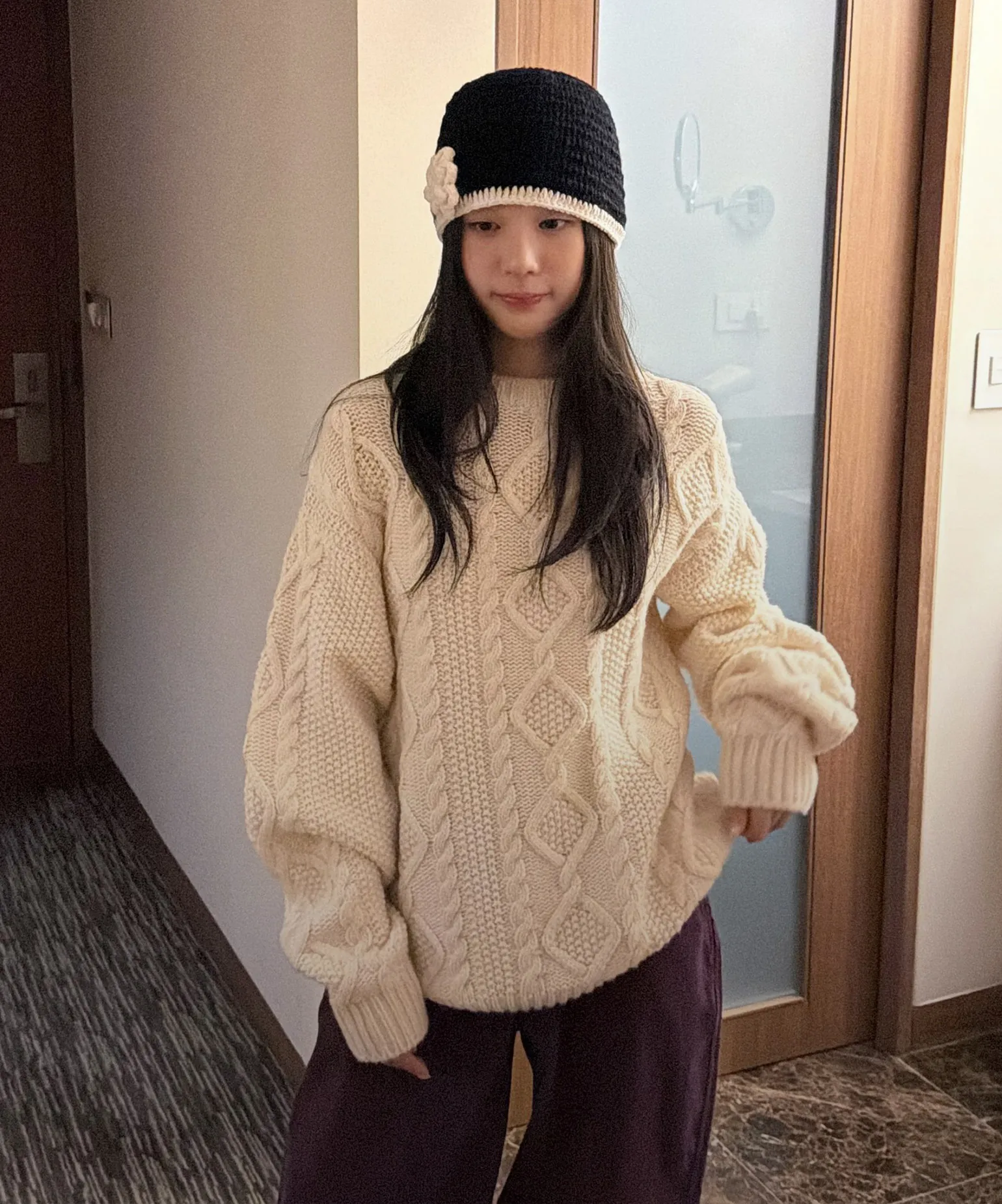 달빛이 머문 실루엣