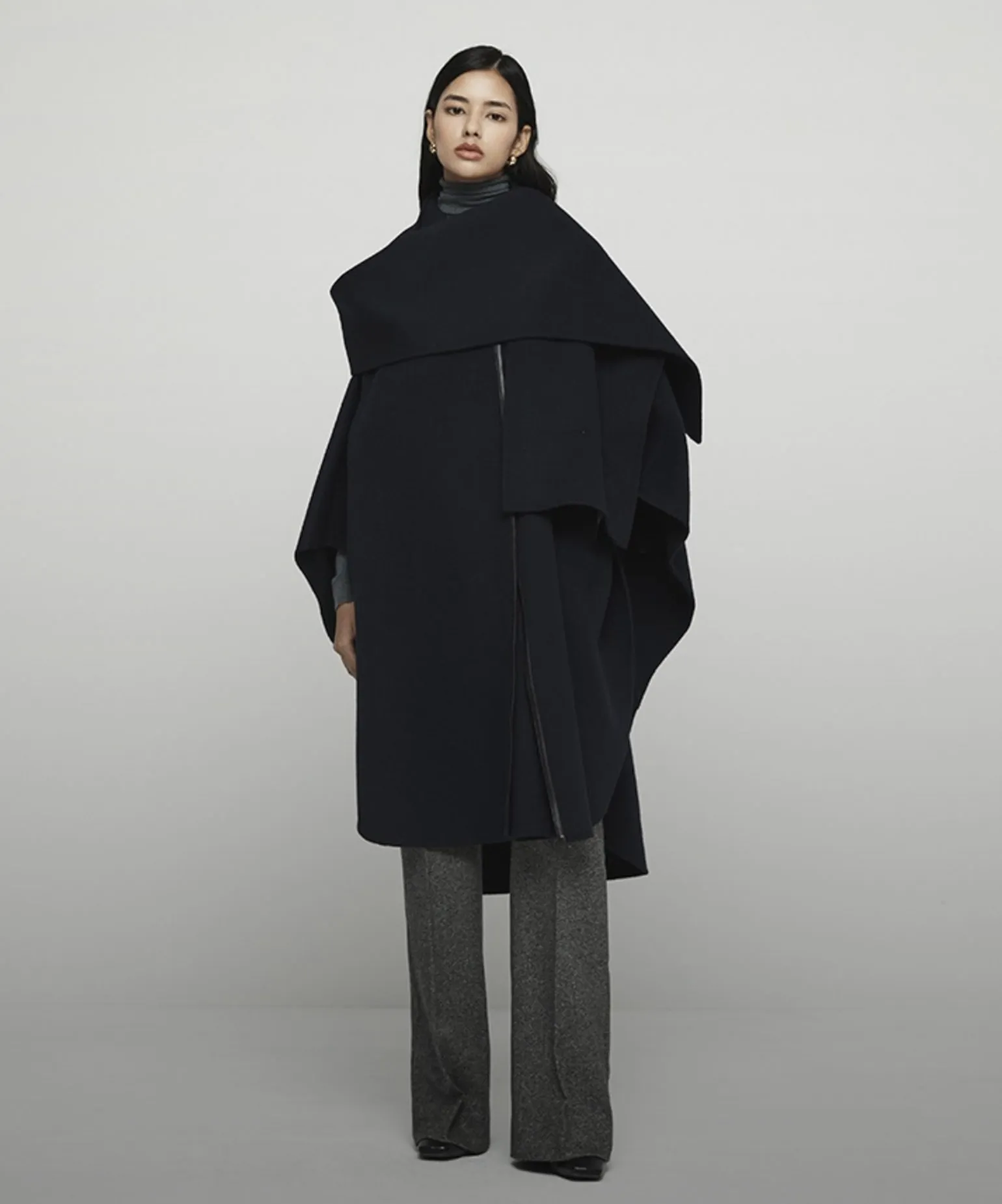 부드럽게 걸치는 겨울