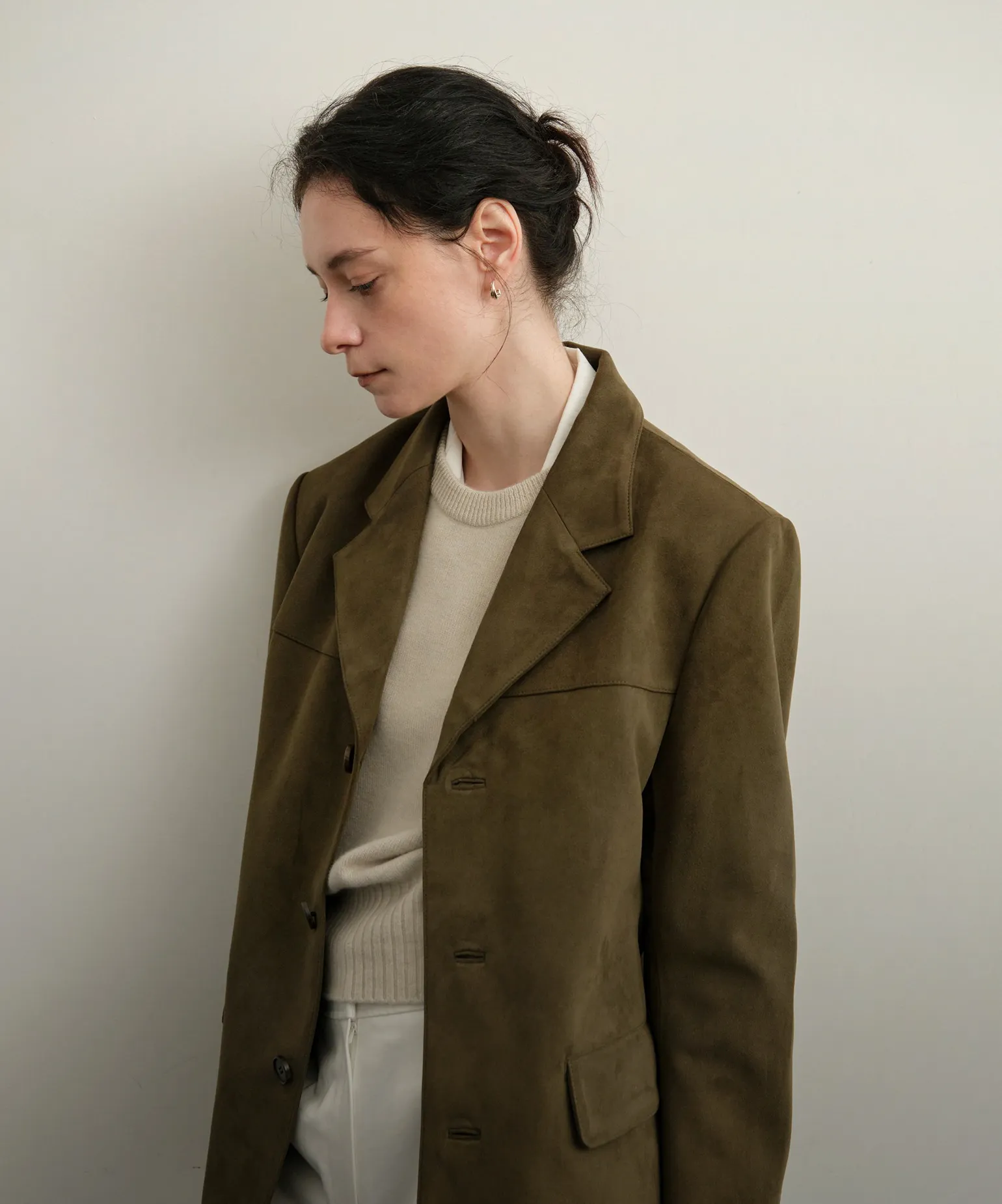 단정한 겨울의 선