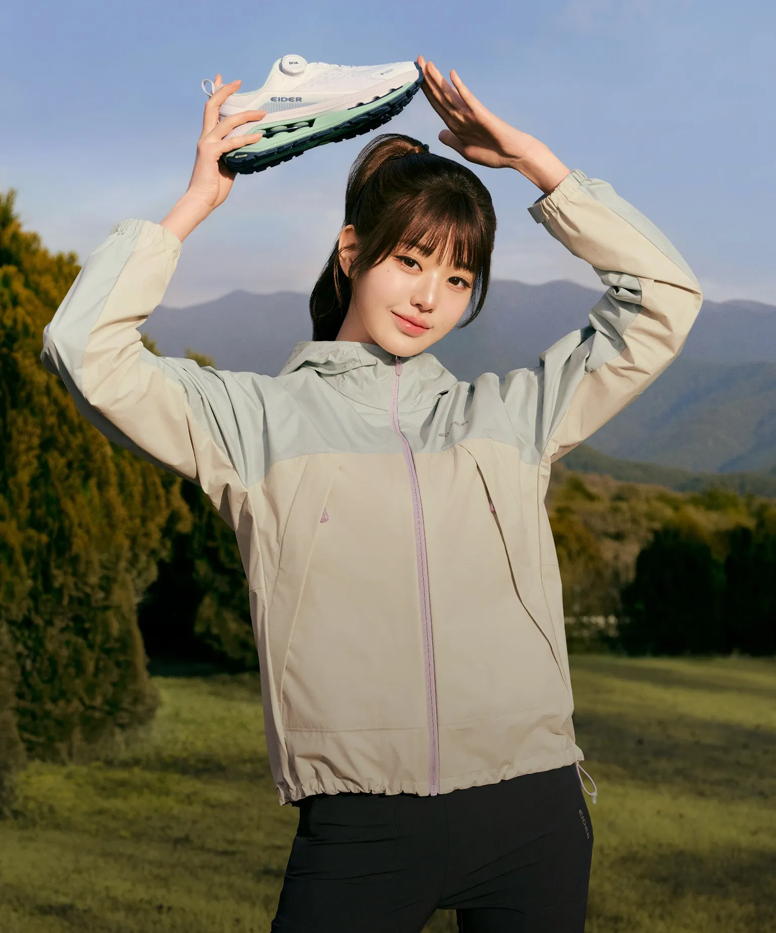 따스한 계절의 발자국