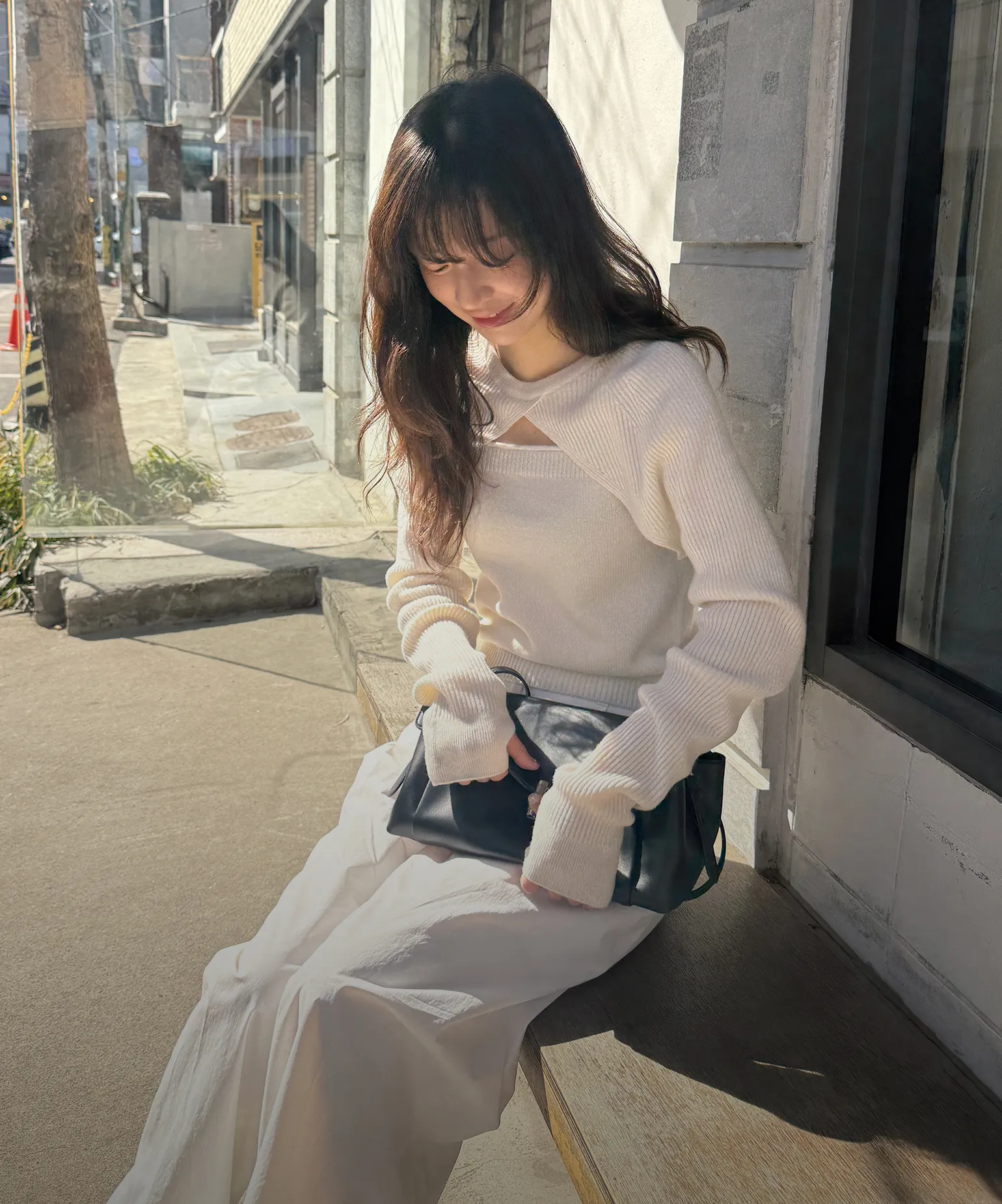 선으로 완성한 레이어링