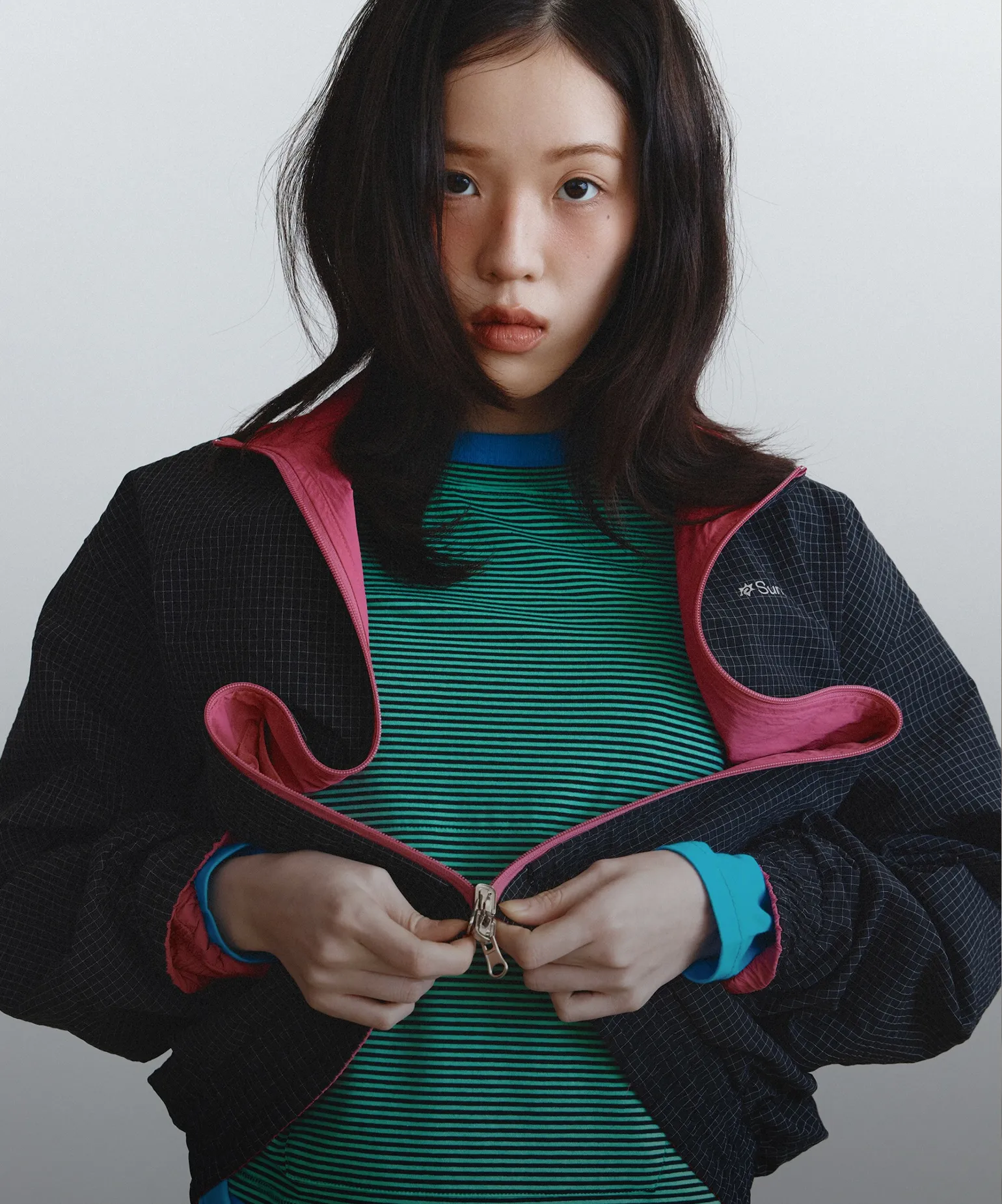 선명한 색감의 레이어링