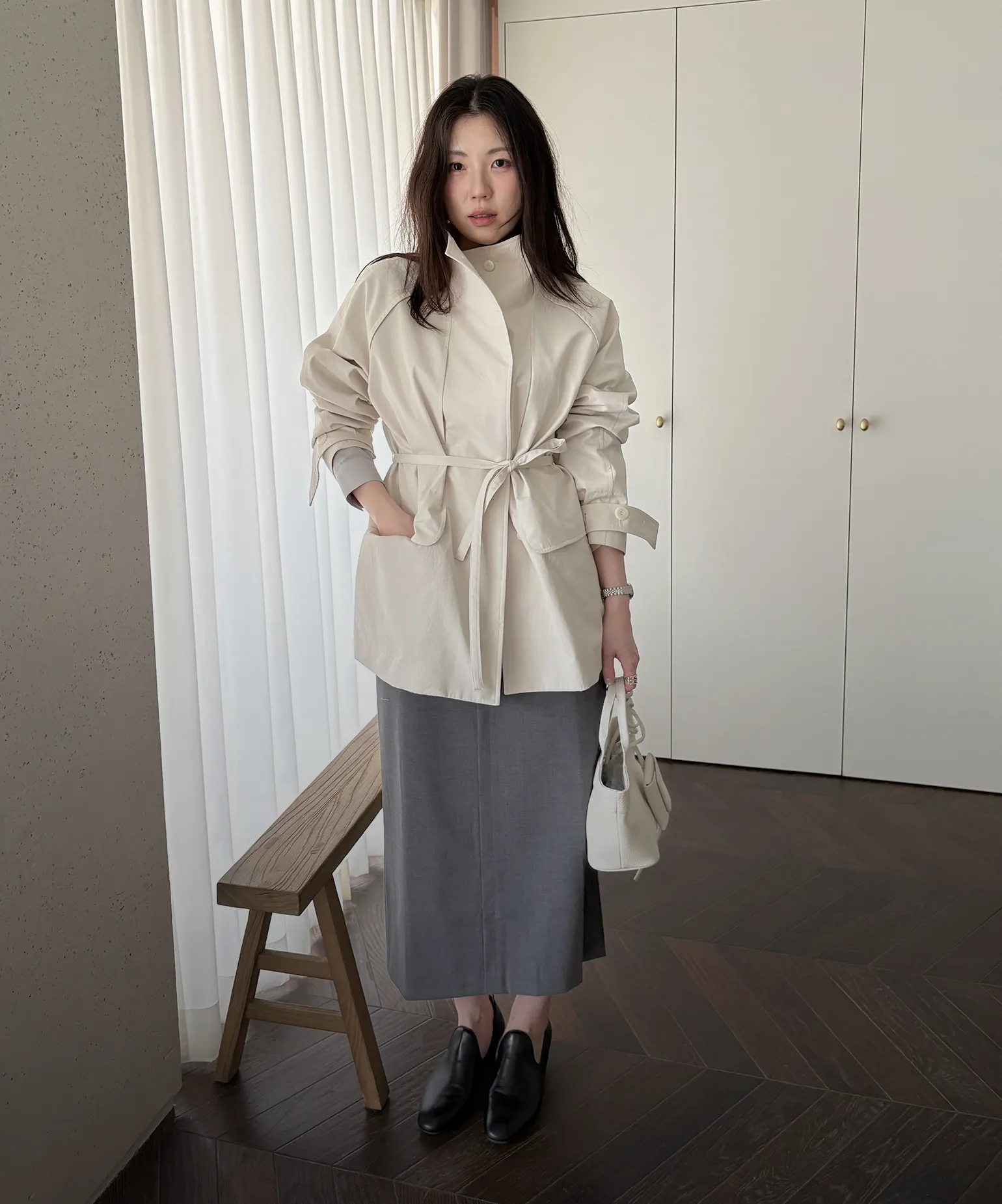 곰송이가 걸쳐본
트렌치코트