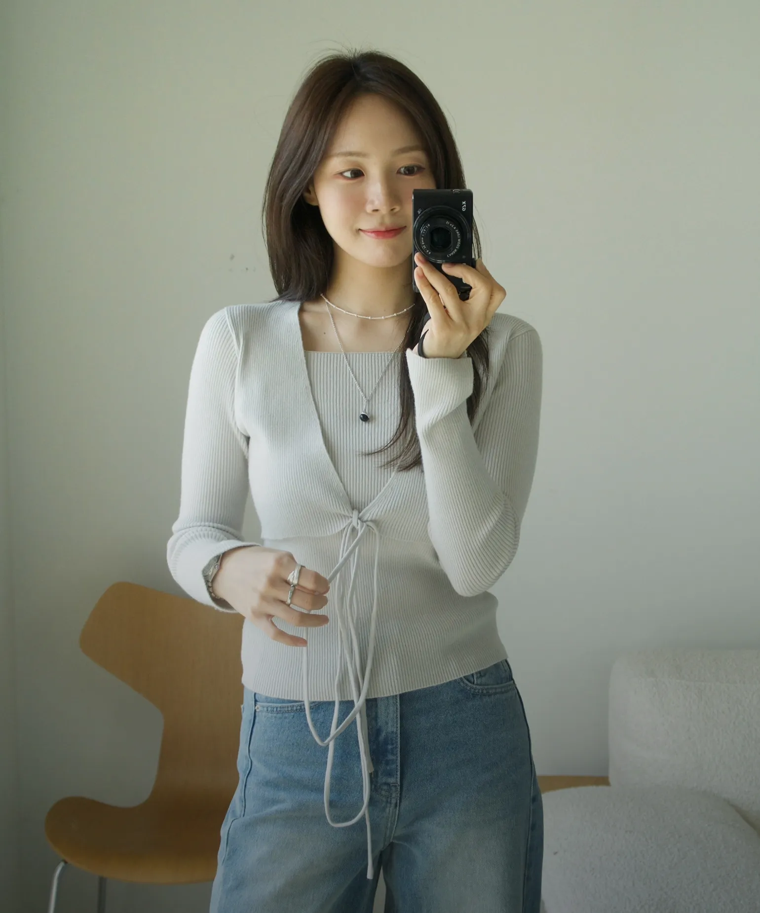 꼬민지도 반한 실루엣