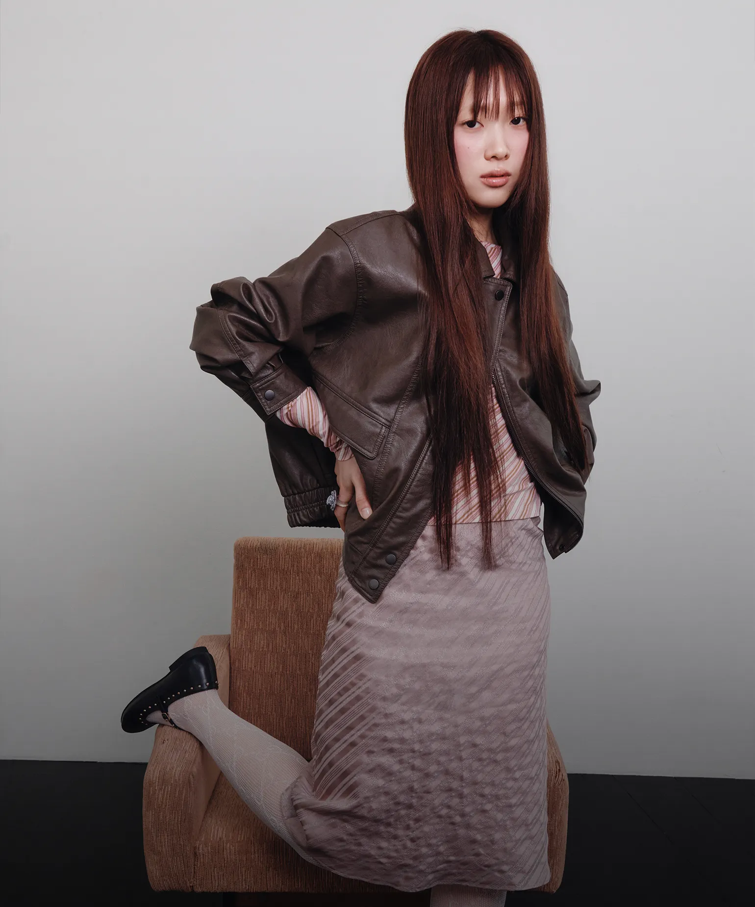 매일 챙길 레더 점퍼