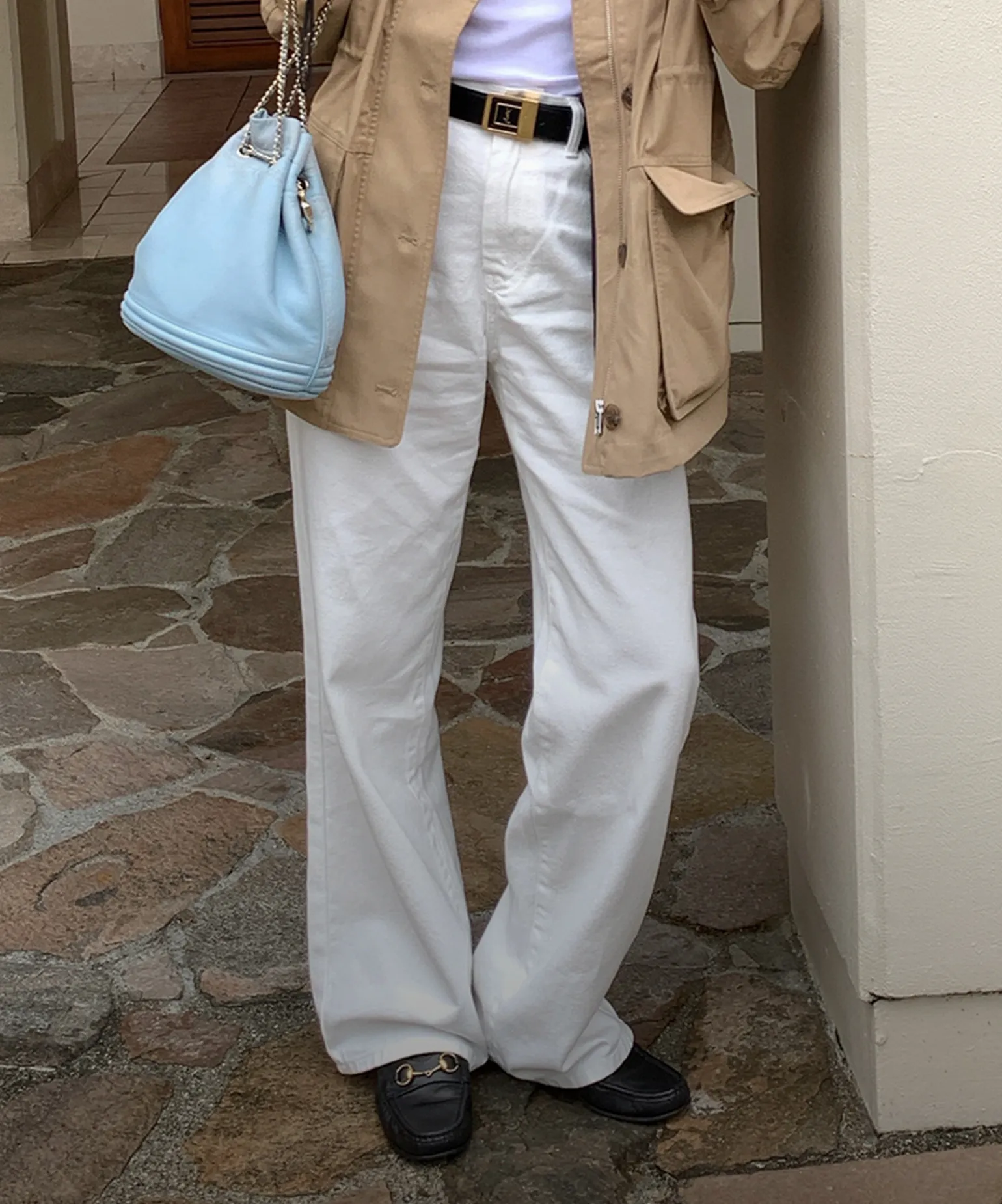 다리가 길어 보이는 팬츠