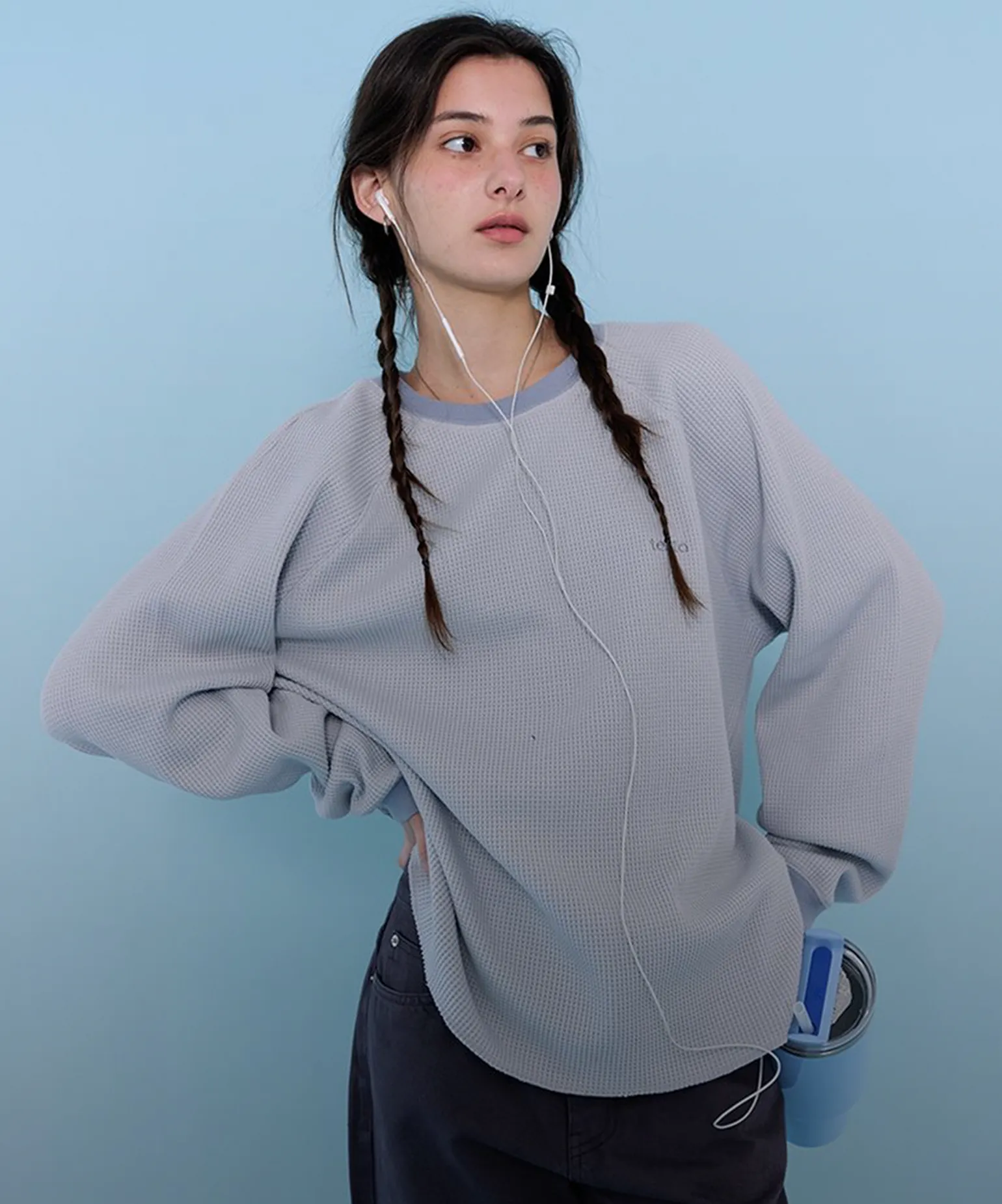 눈에 걸리는
와플 텍스처