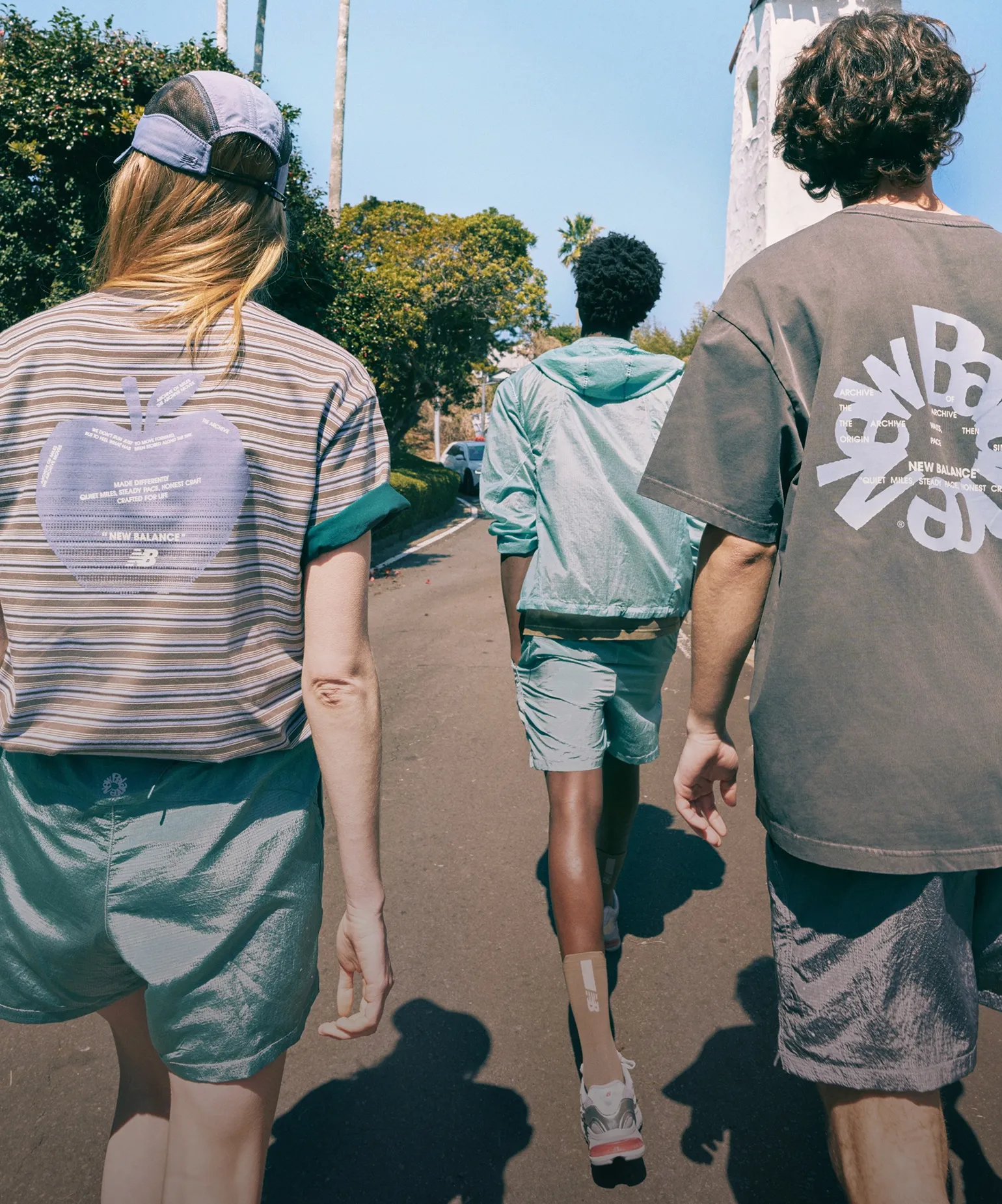 러닝에 더한
빈티지 무드