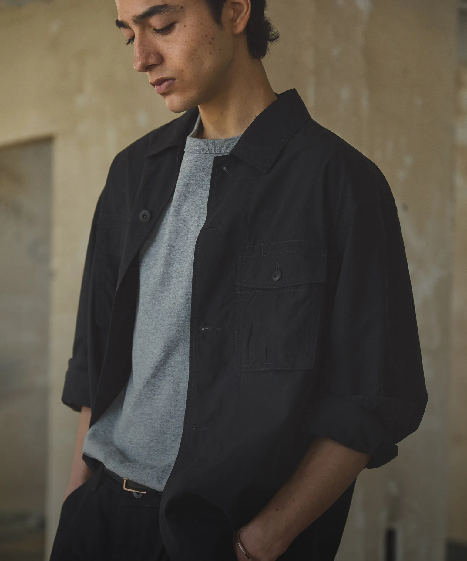 느슨한 온기의 옷