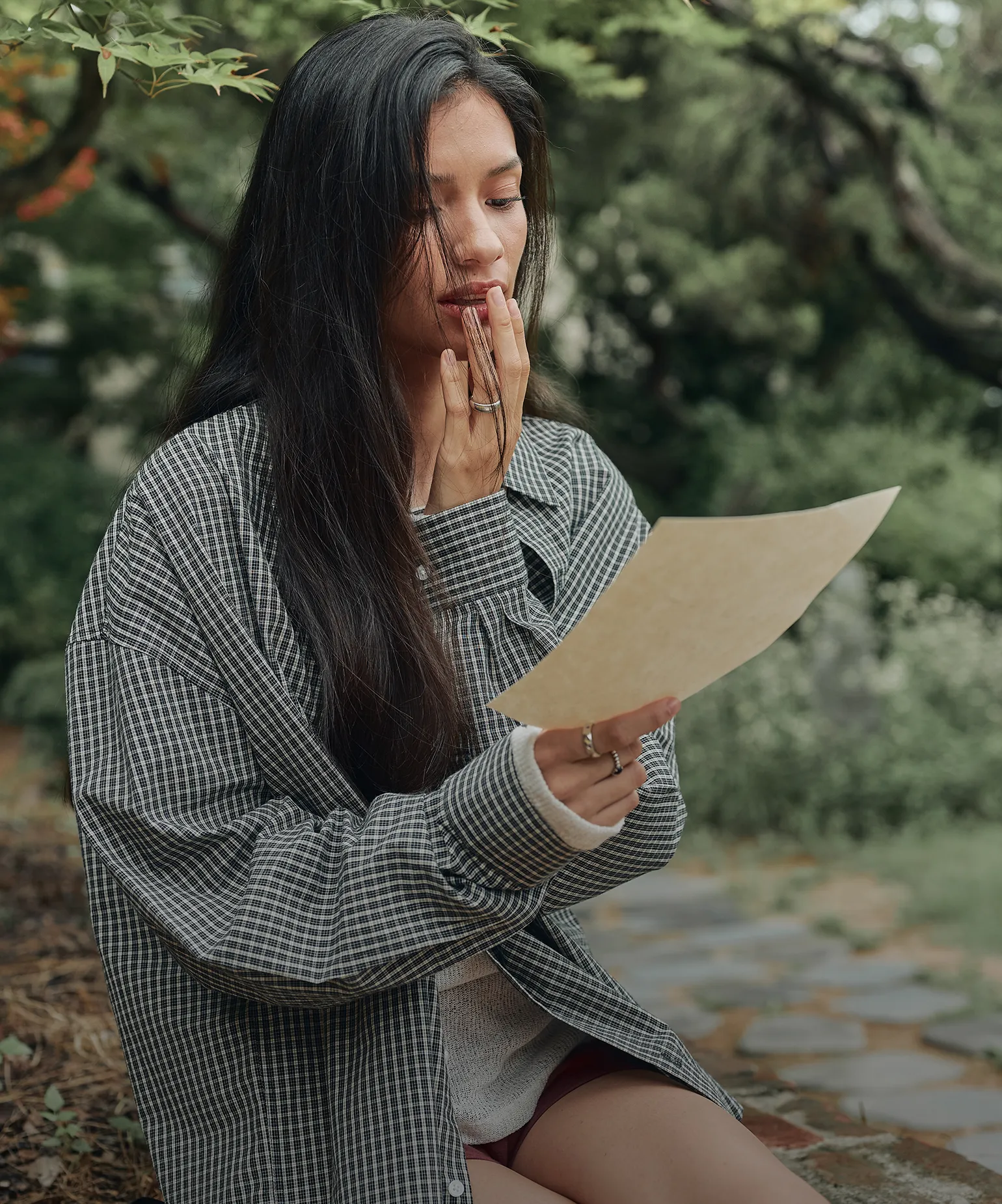 느낌 있는
체크 셔츠를 찾아서