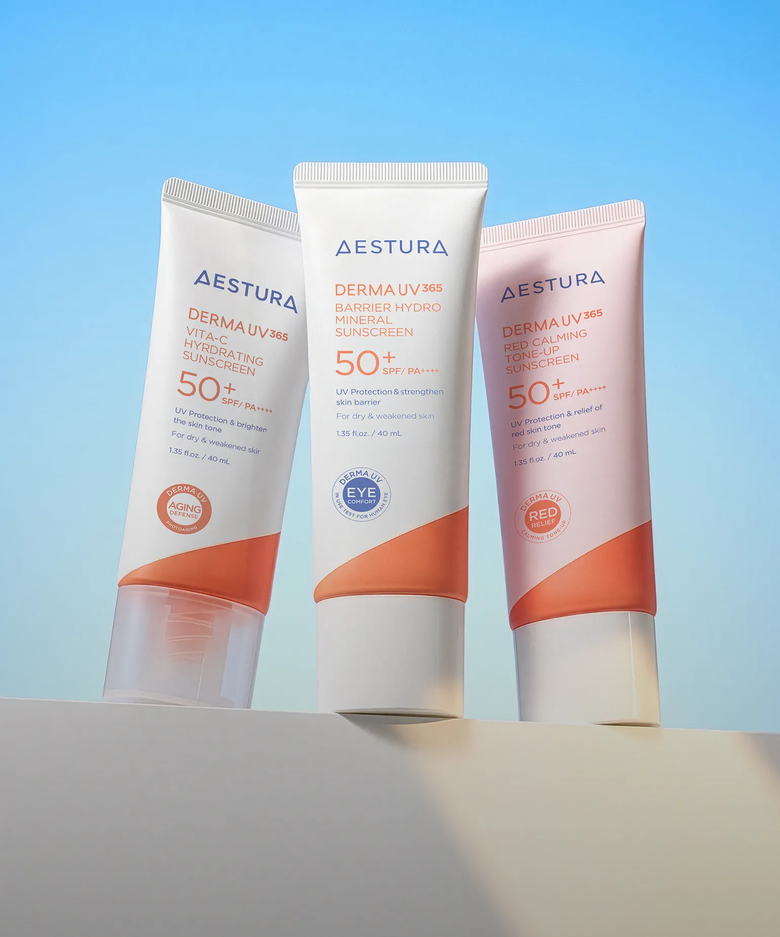 민감 피부를 위한
촉촉한 선케어