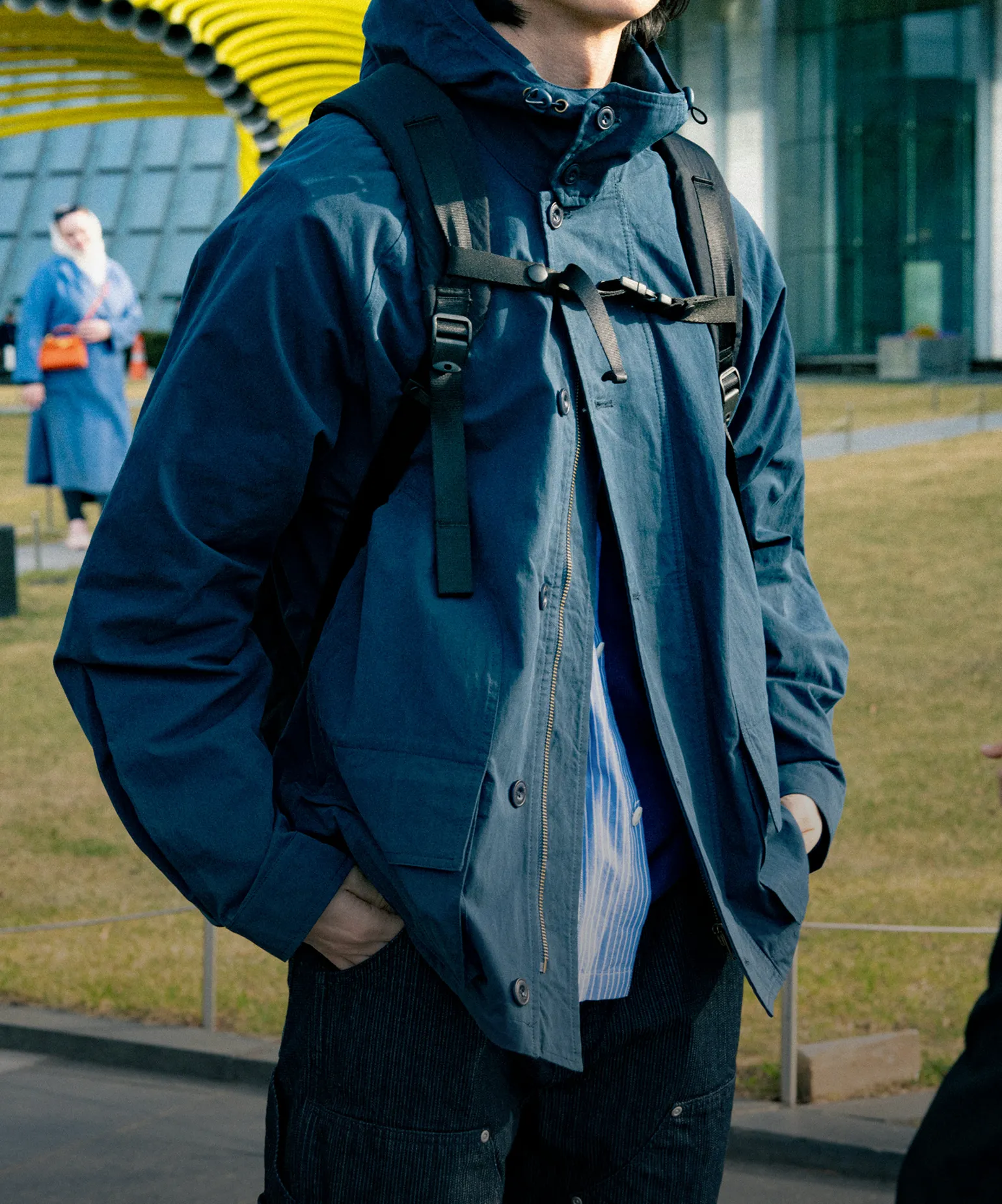 고요한 아침의 장면