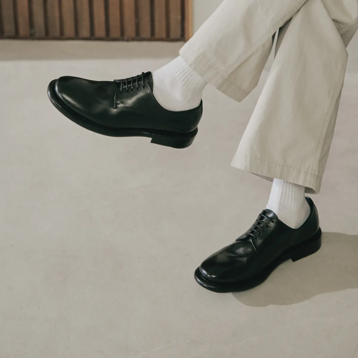 발끝의 뚜렷한 존재감