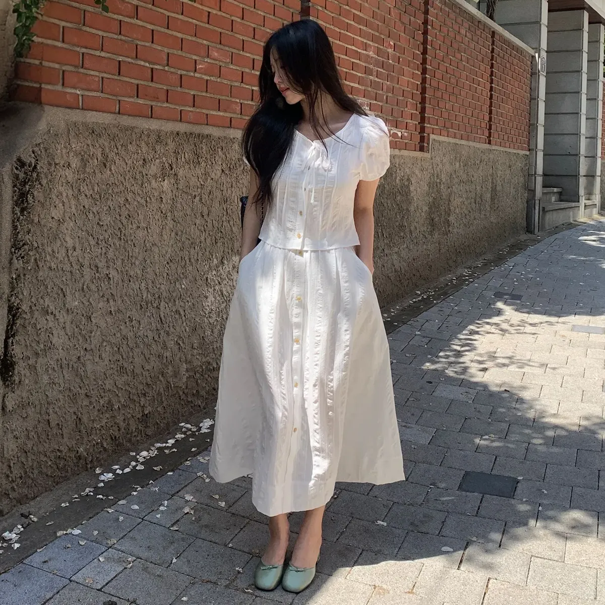 깔끔한 옷
한 벌이면 충분해요