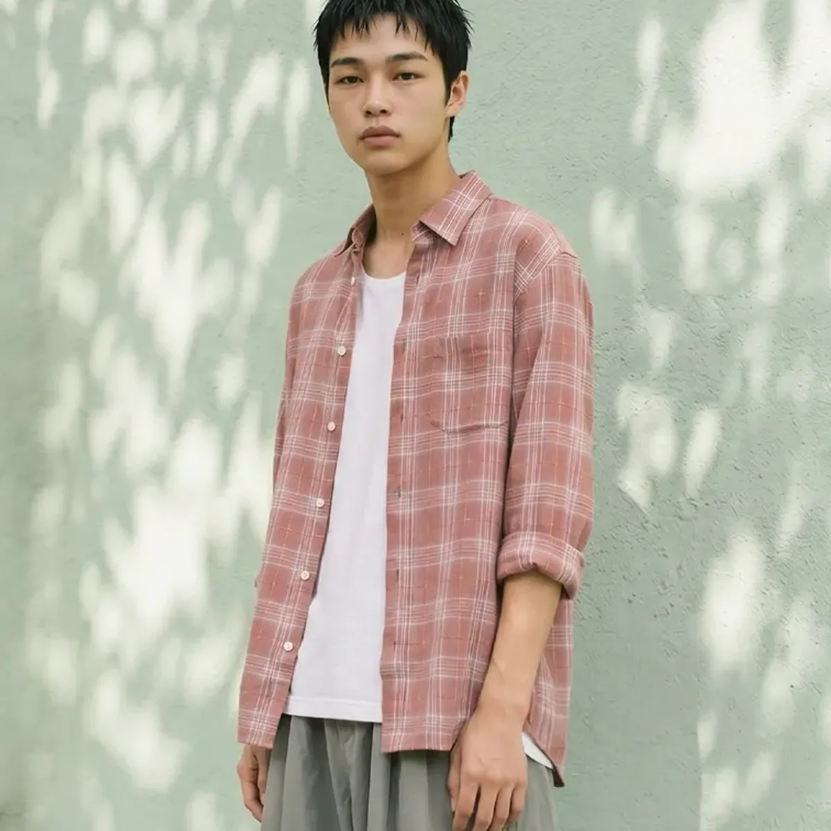 느긋하게 흐르는 실루엣