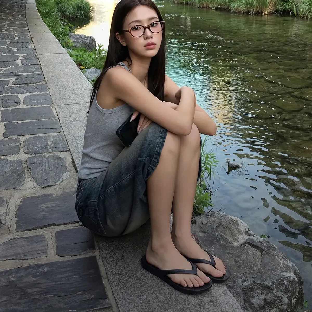 걸음마다 피어나는
사랑스러움