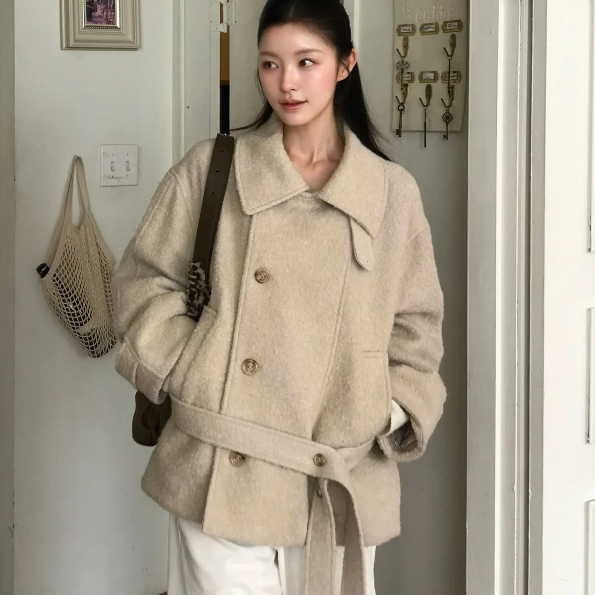 벨트 하나로 
달라지는 실루엣