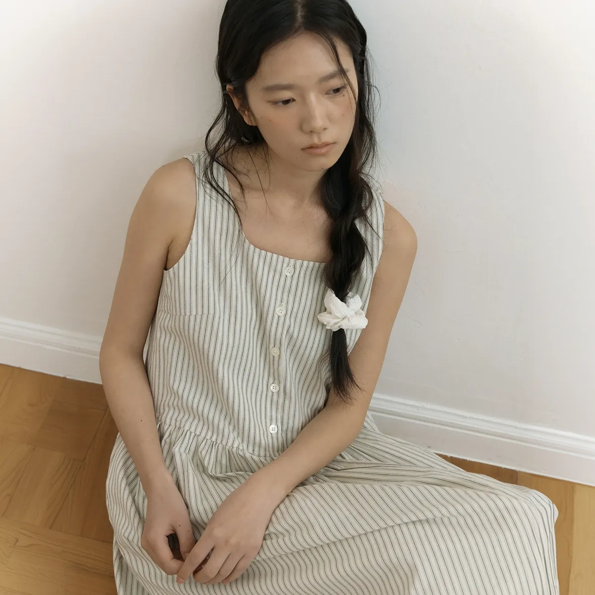 우아하게 맞는 
서늘한 공기