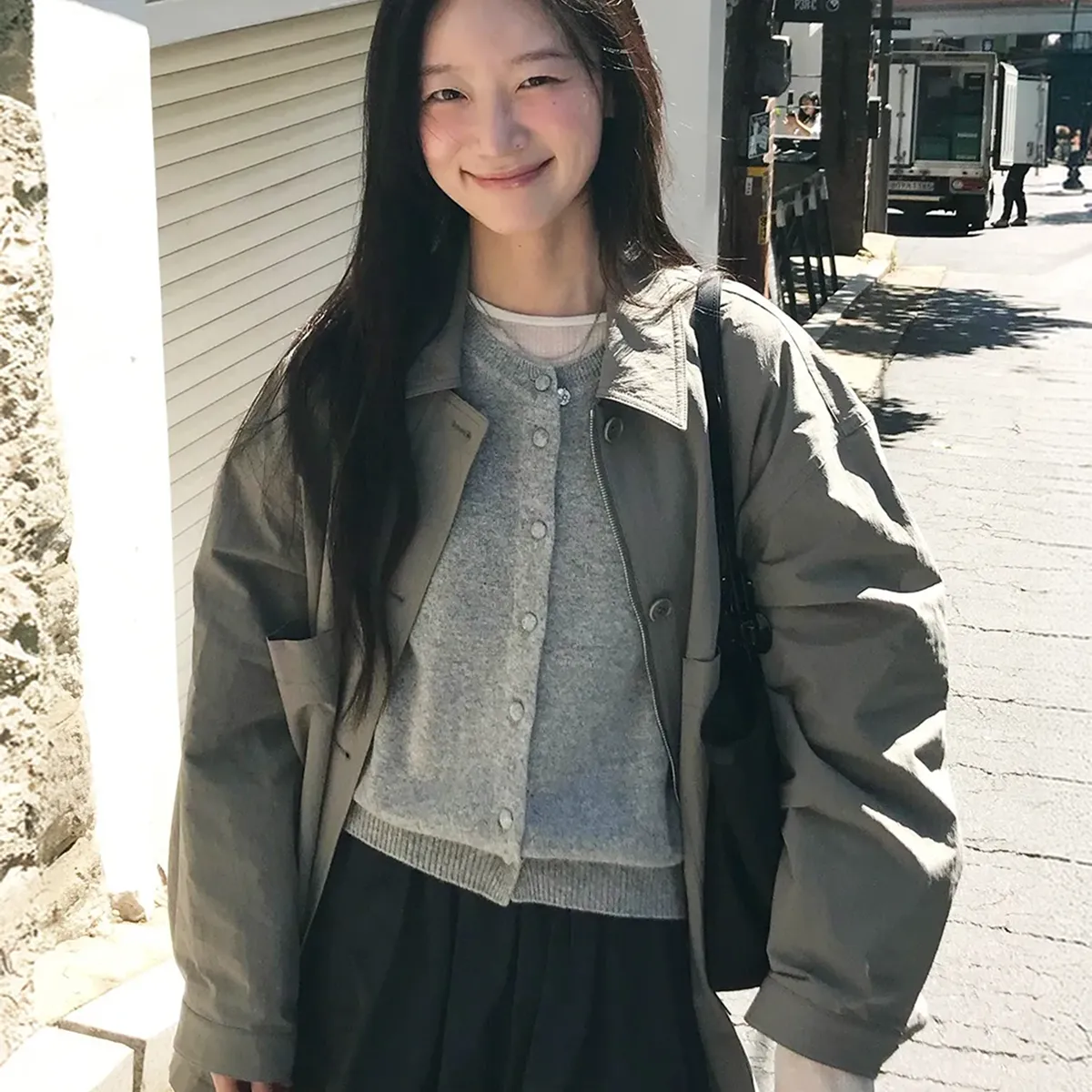 보현이 먼저 입어봤어요