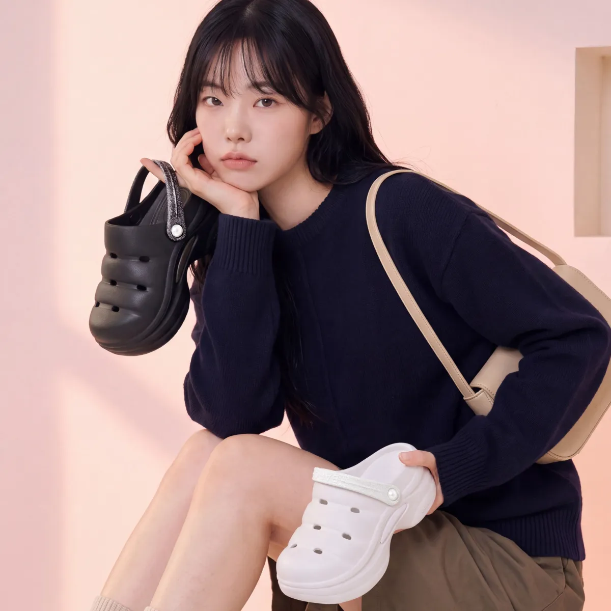 버블 쿠셔닝이 주는 편안함