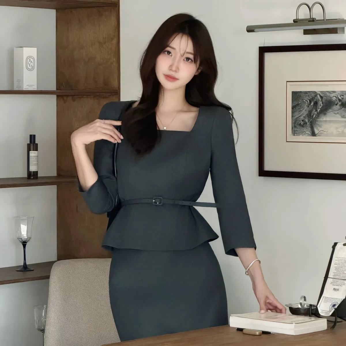 현주의 마음에 든 
세레머니룩 