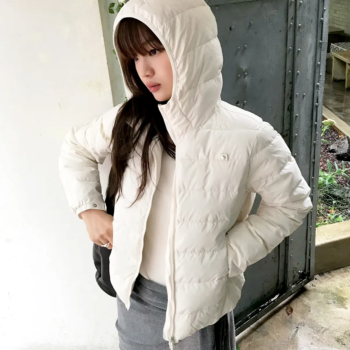아직은 가벼운 패딩이 좋아요