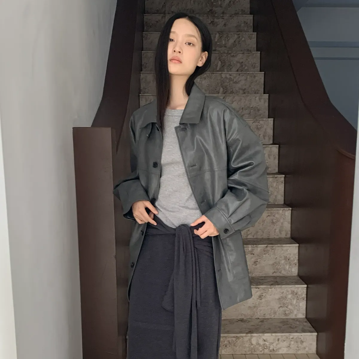 그냥 긴팔로는 
아쉬운 저녁이 와요