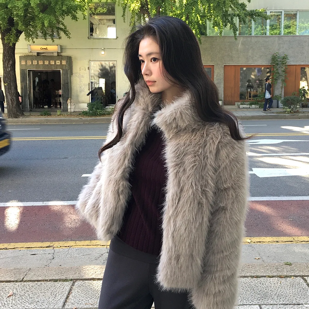 연선이 아껴 입는 포근함