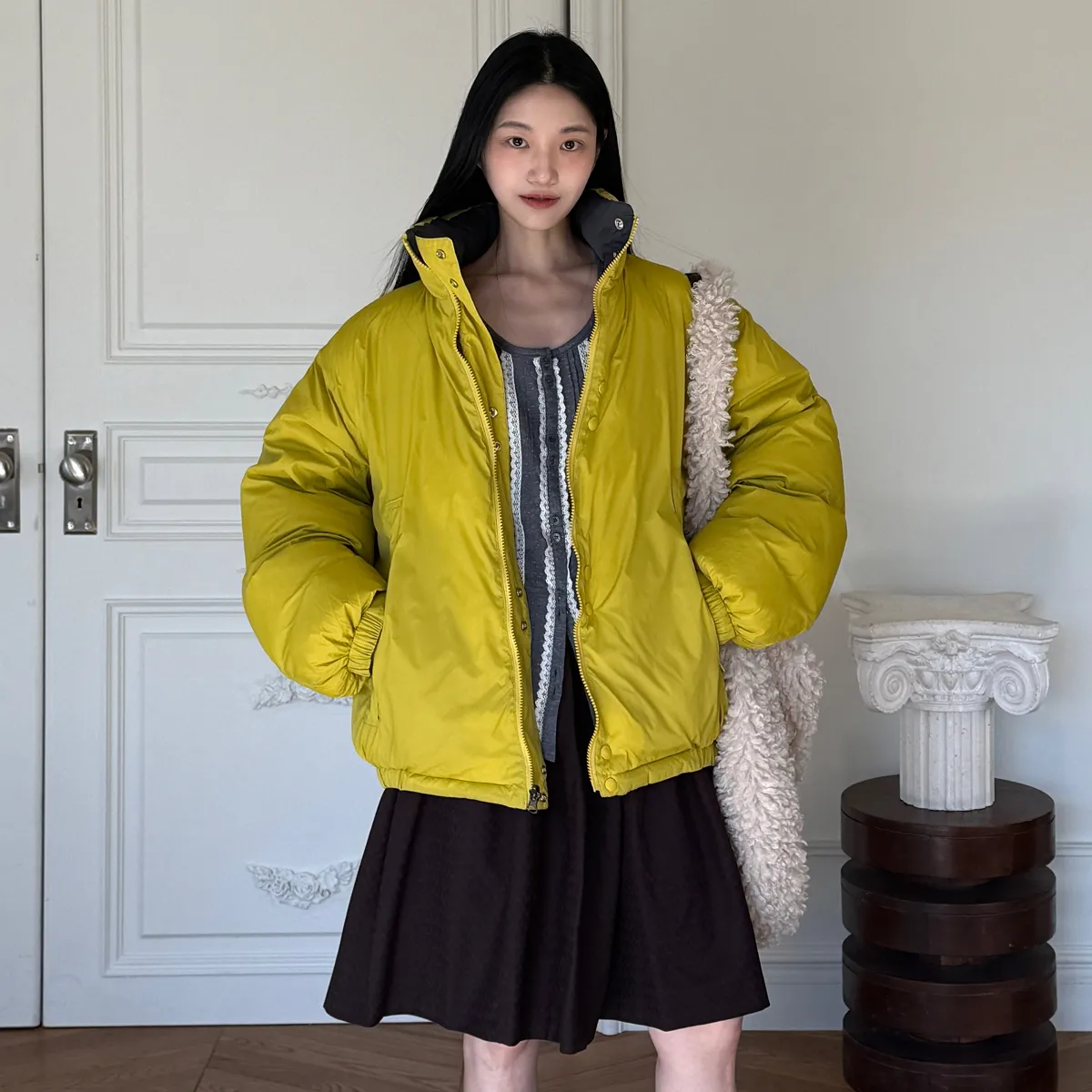 지수처럼 힘 빼고 입어요