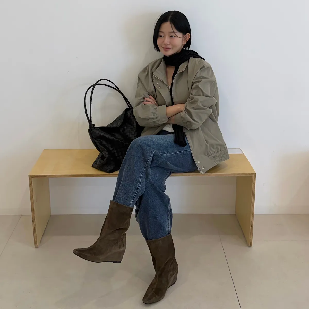 다은이
신고 거니는 가을 부츠