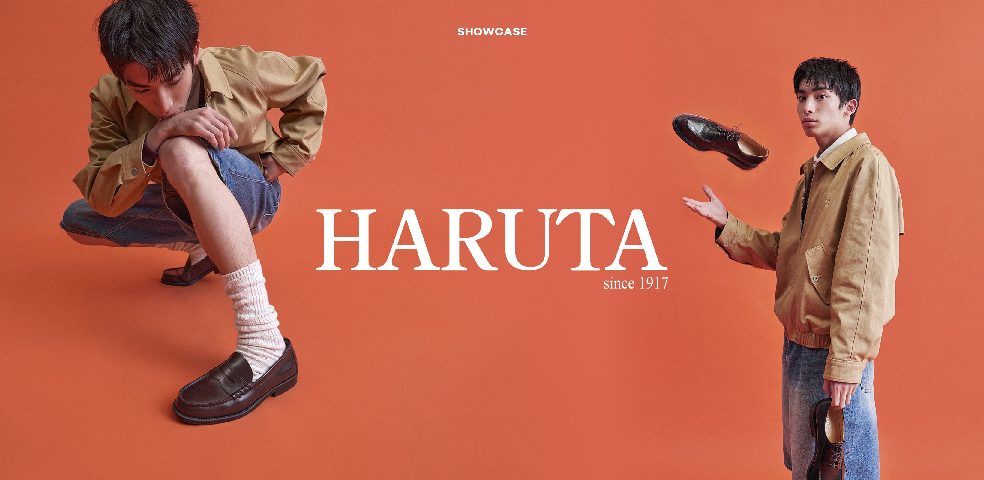 하루타 와이드 페니 로퍼 블랙 | HARUTA | KREAM