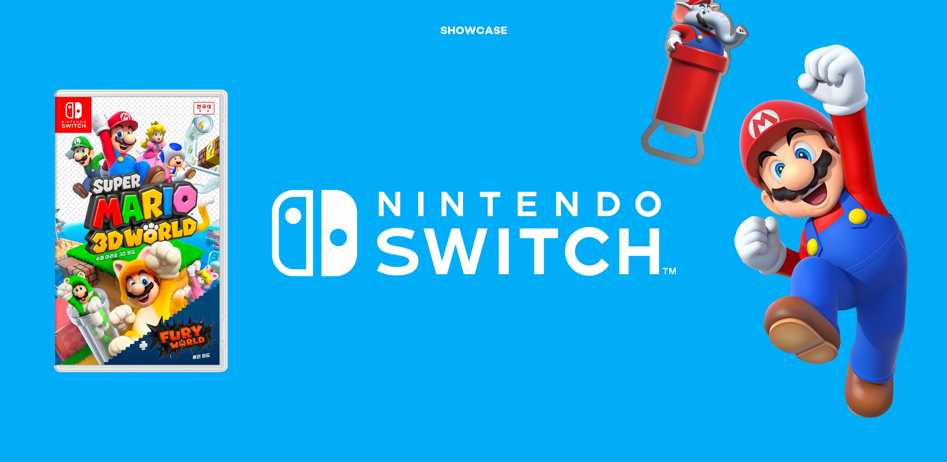 마리오 형제와 새로운 모험을
닌텐도