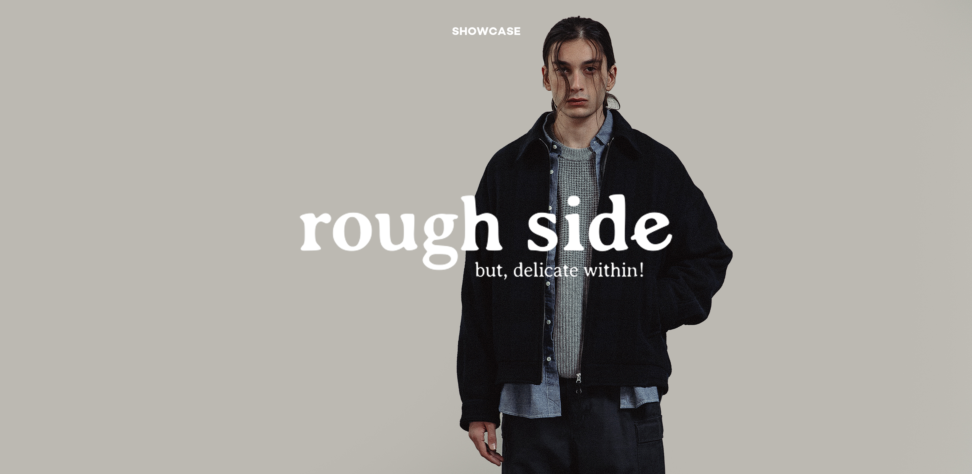 우아한 일상복
러프사이드