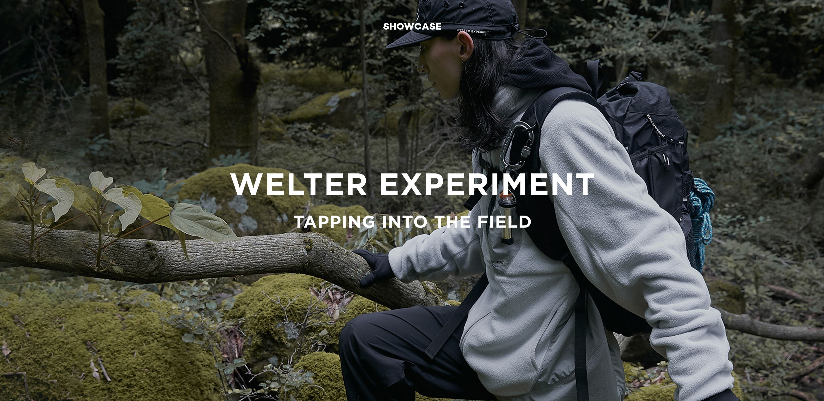 자연과 가장 가까운
아웃도어 웨어
웰터 익스페리먼트