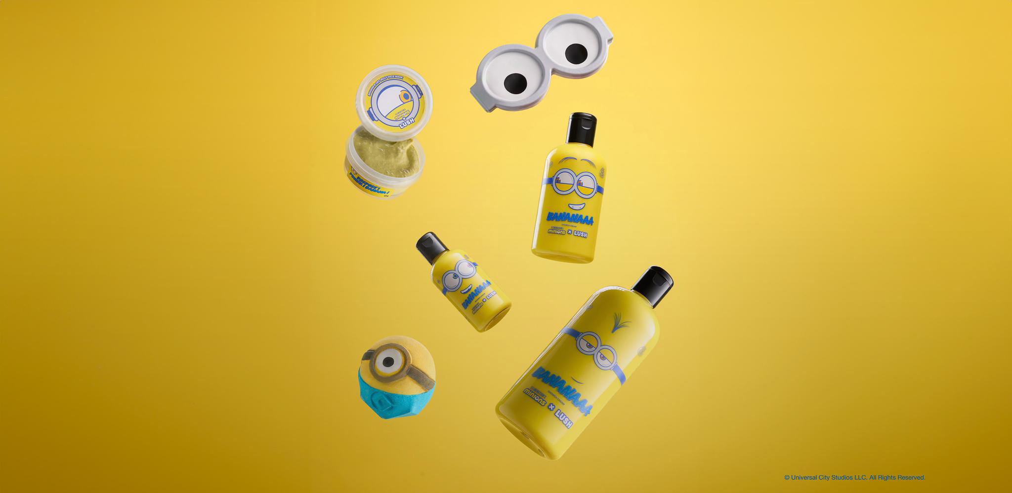 아시아 최초로 만나는
미니언즈×러쉬 