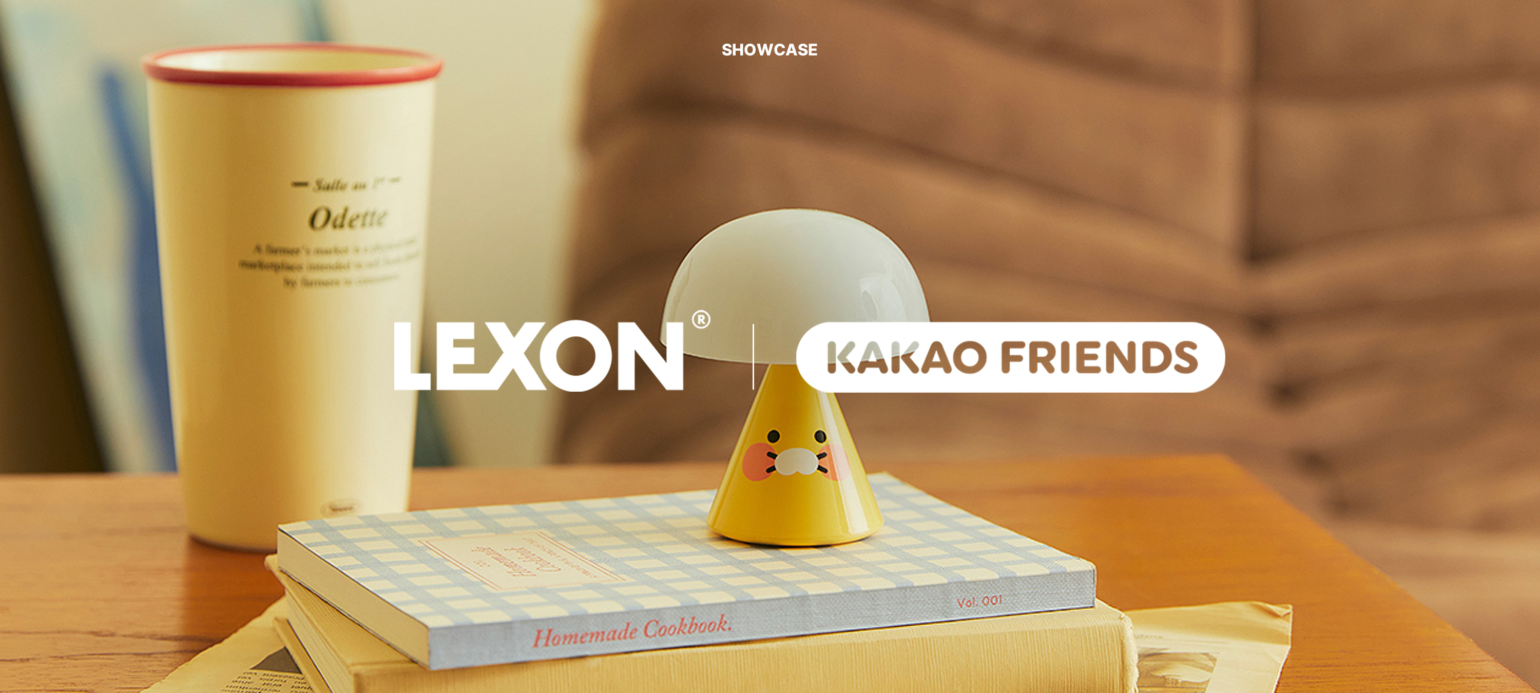 렉슨과 만난
앙증맞은 춘식이 
카카오프렌즈
