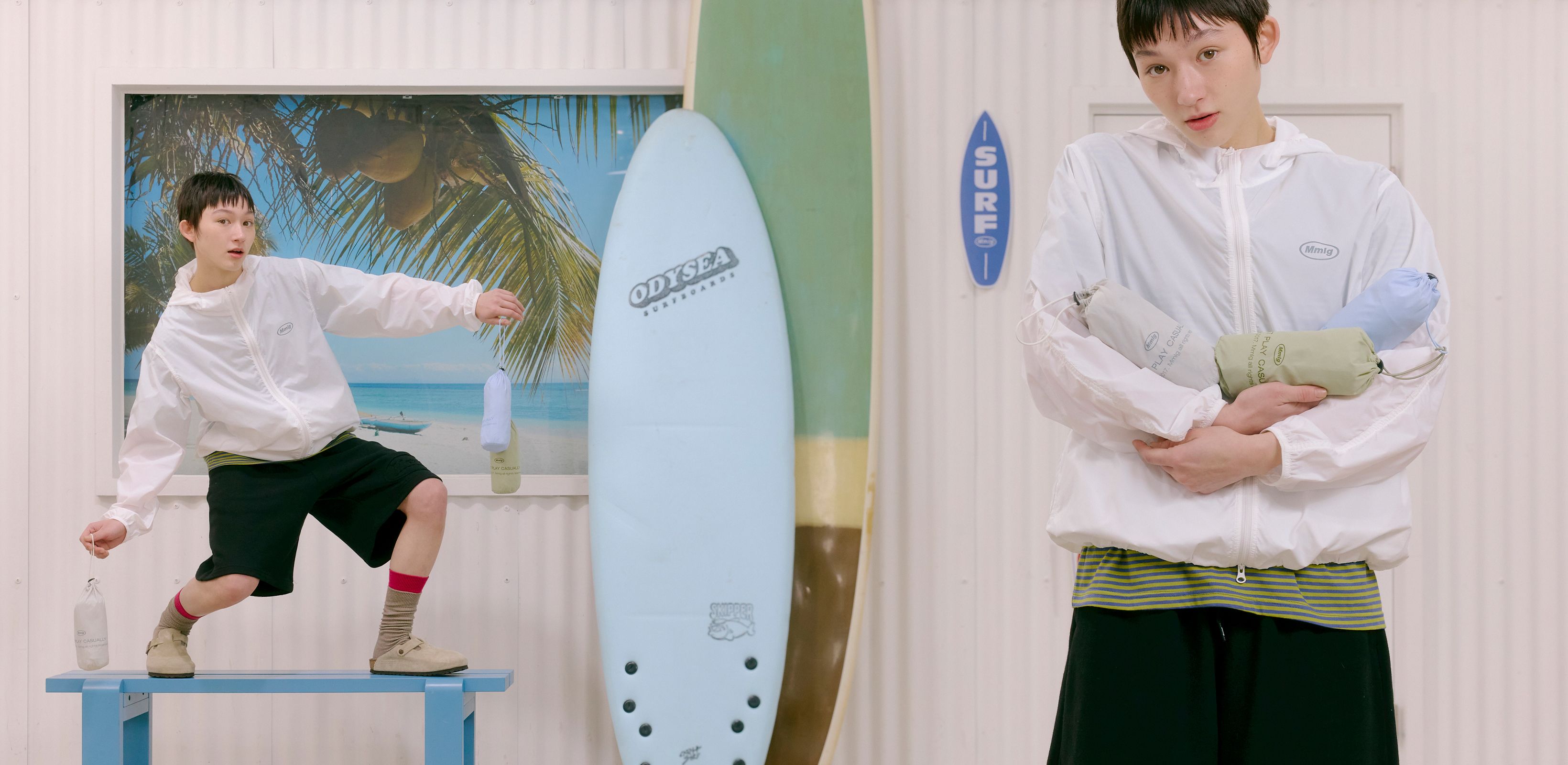 색감이 돋보이는 데일리룩
엠엠엘지