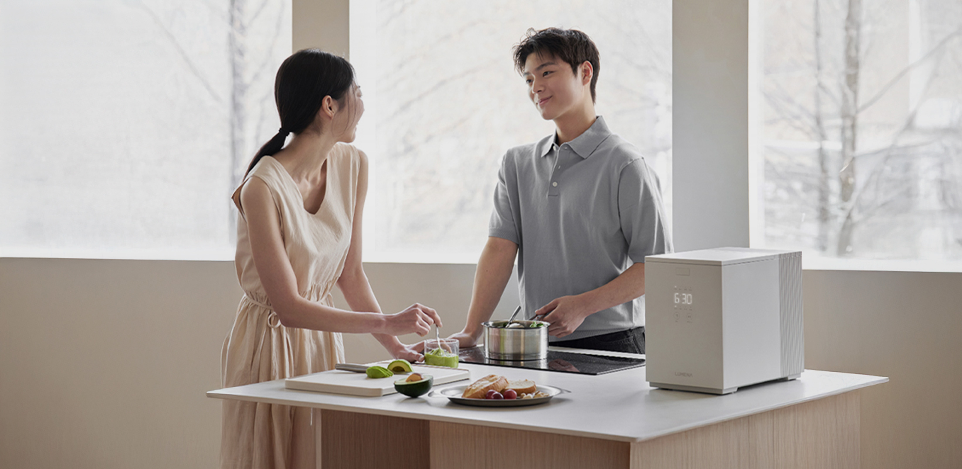 드디어 완성된 키친 히어로
루메나