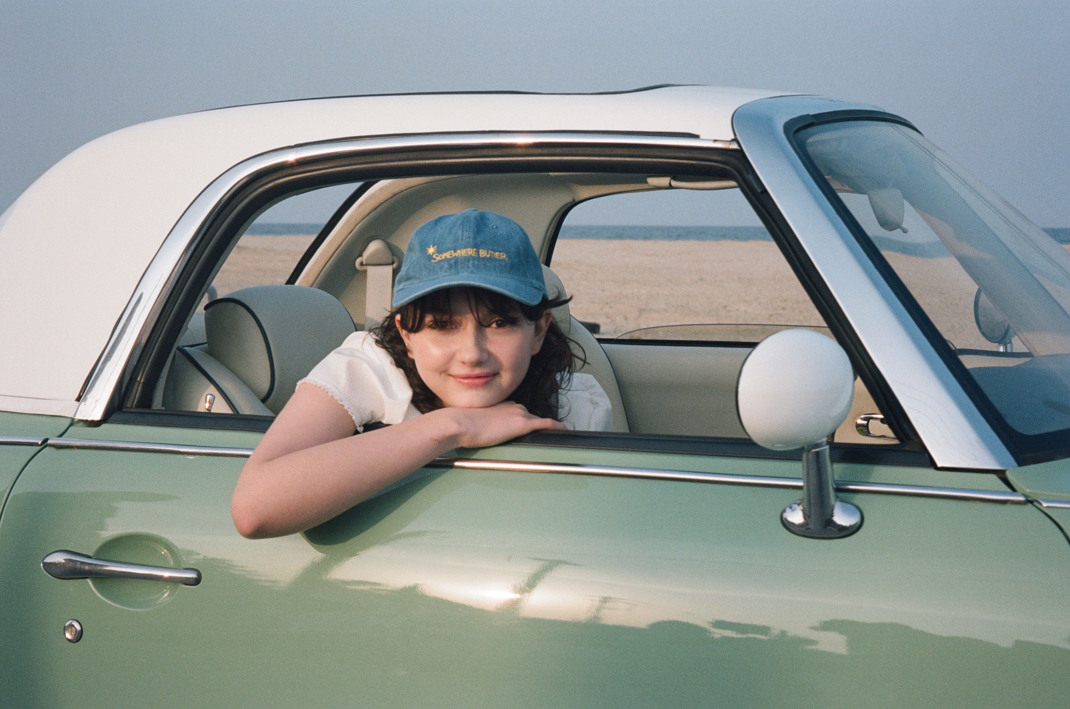 [SOMEWHERE BUTTER]★25SS★Vintage Car Wave Logo Over-Fit Top NEW BUTTER - SOMEWHERE BUTTER.