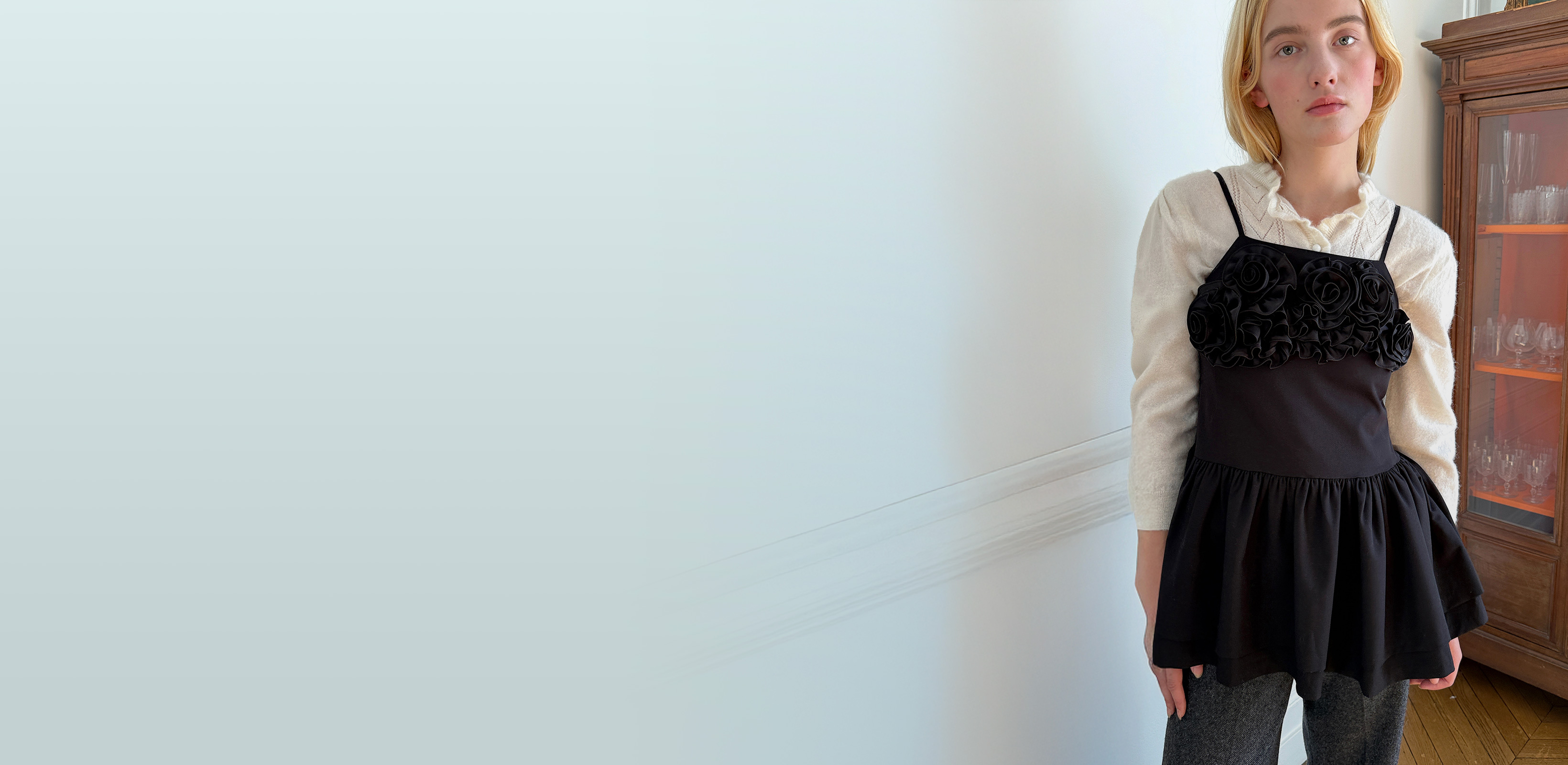 로즈 프릴 감성
시눈