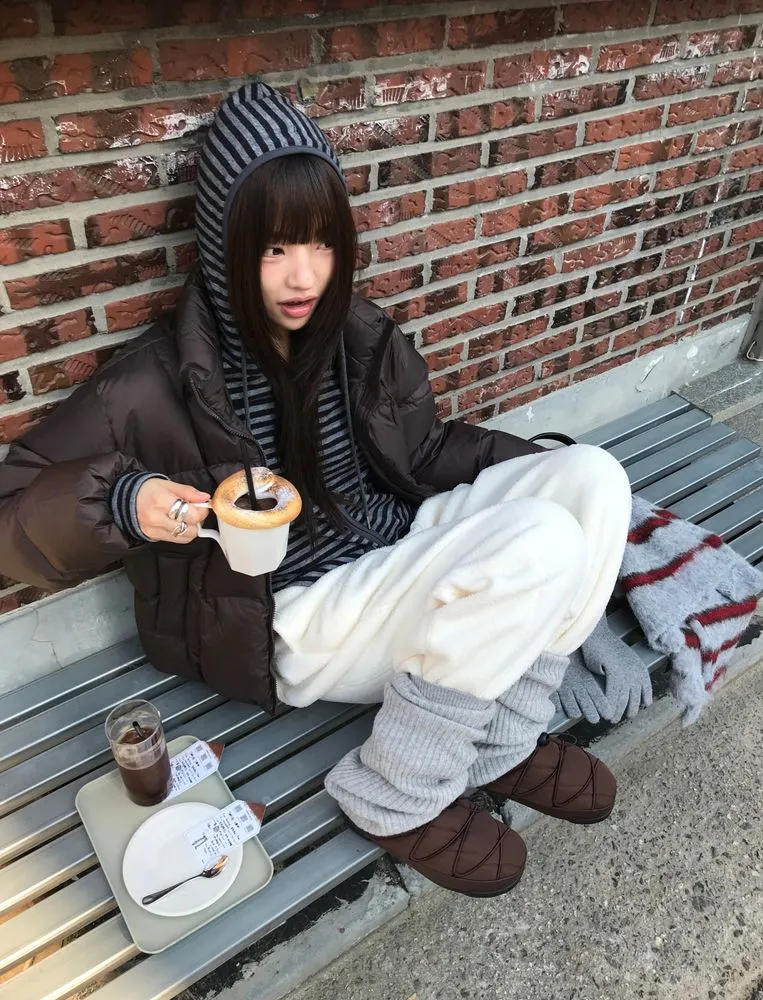 인플루언서 추천 겨울 다운